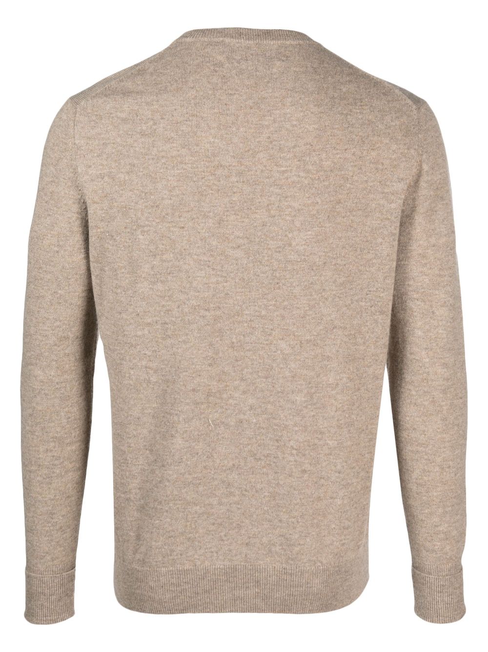 BALLANTYNE V Neck Pullover with Diamond Detail - Men's Fashion Sweater