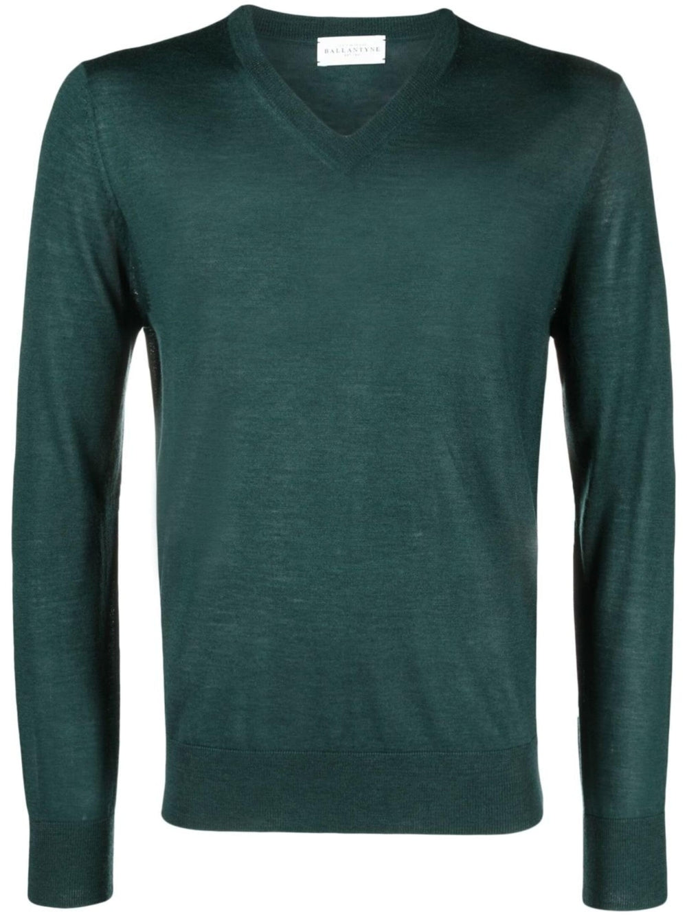 BALLANTYNE V Neck Slim Fit Pullover - Mini Style