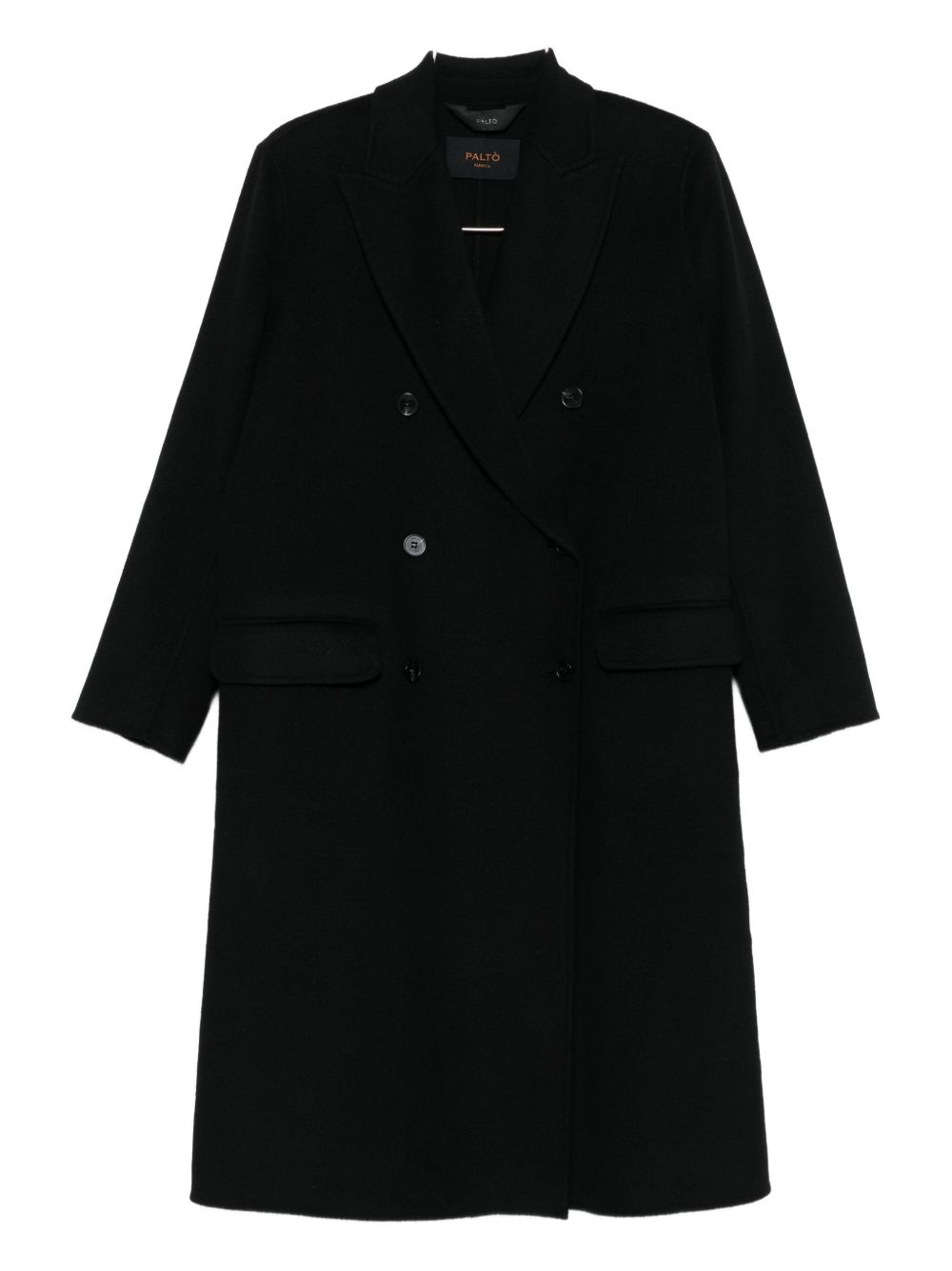 PALTÓ Wool Double-Breasted Long Jacket for Women