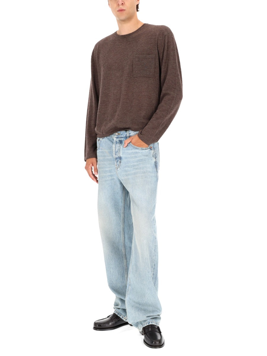 ACNE STUDIOS Regular Fit Cashmere Sweater - Size L