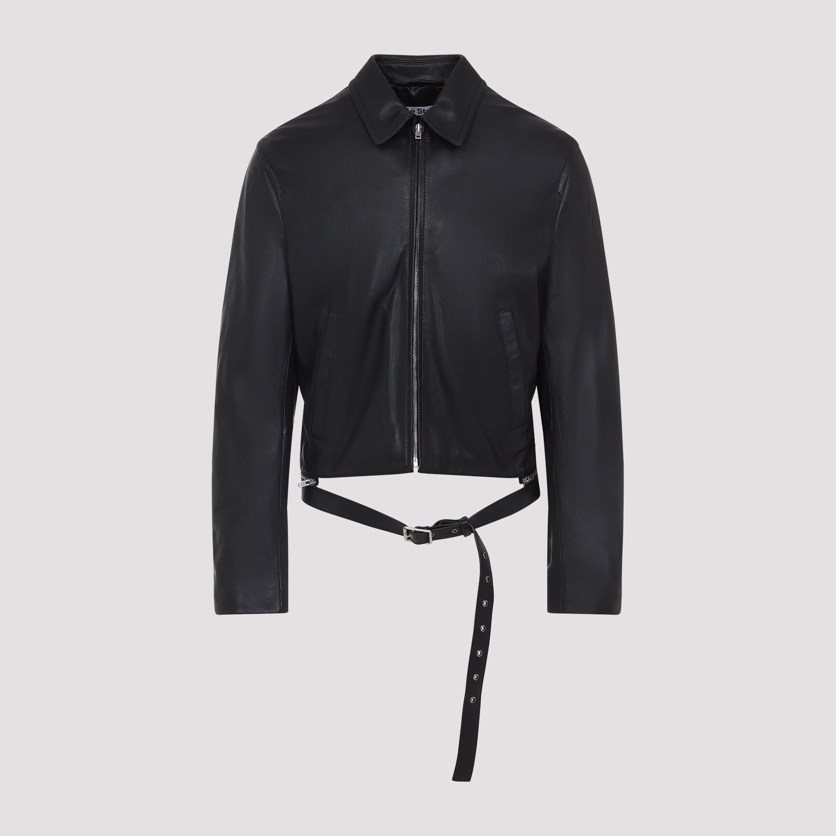 ACNE STUDIOS Men's Classic Leather Jacket