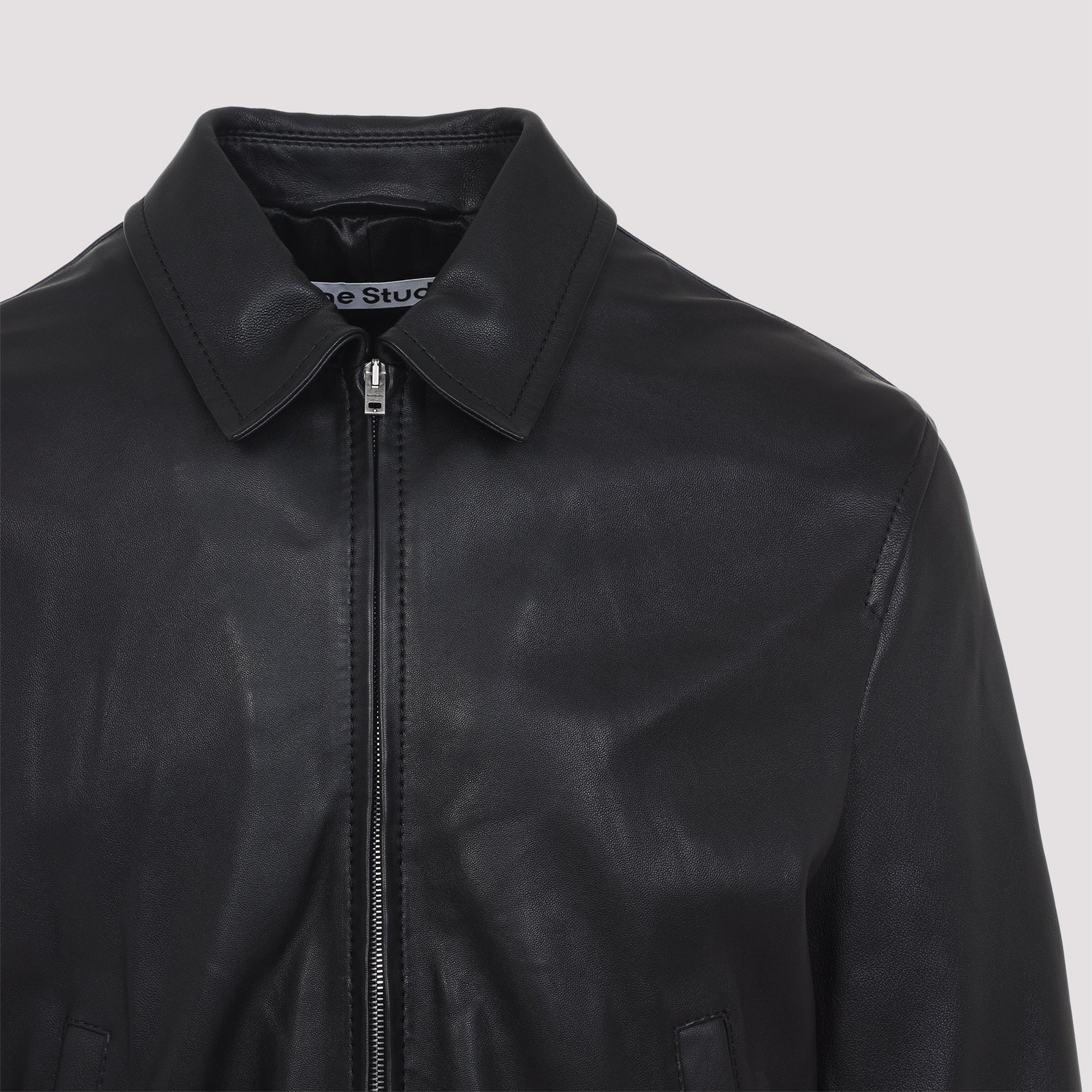 ACNE STUDIOS Men's Classic Leather Jacket