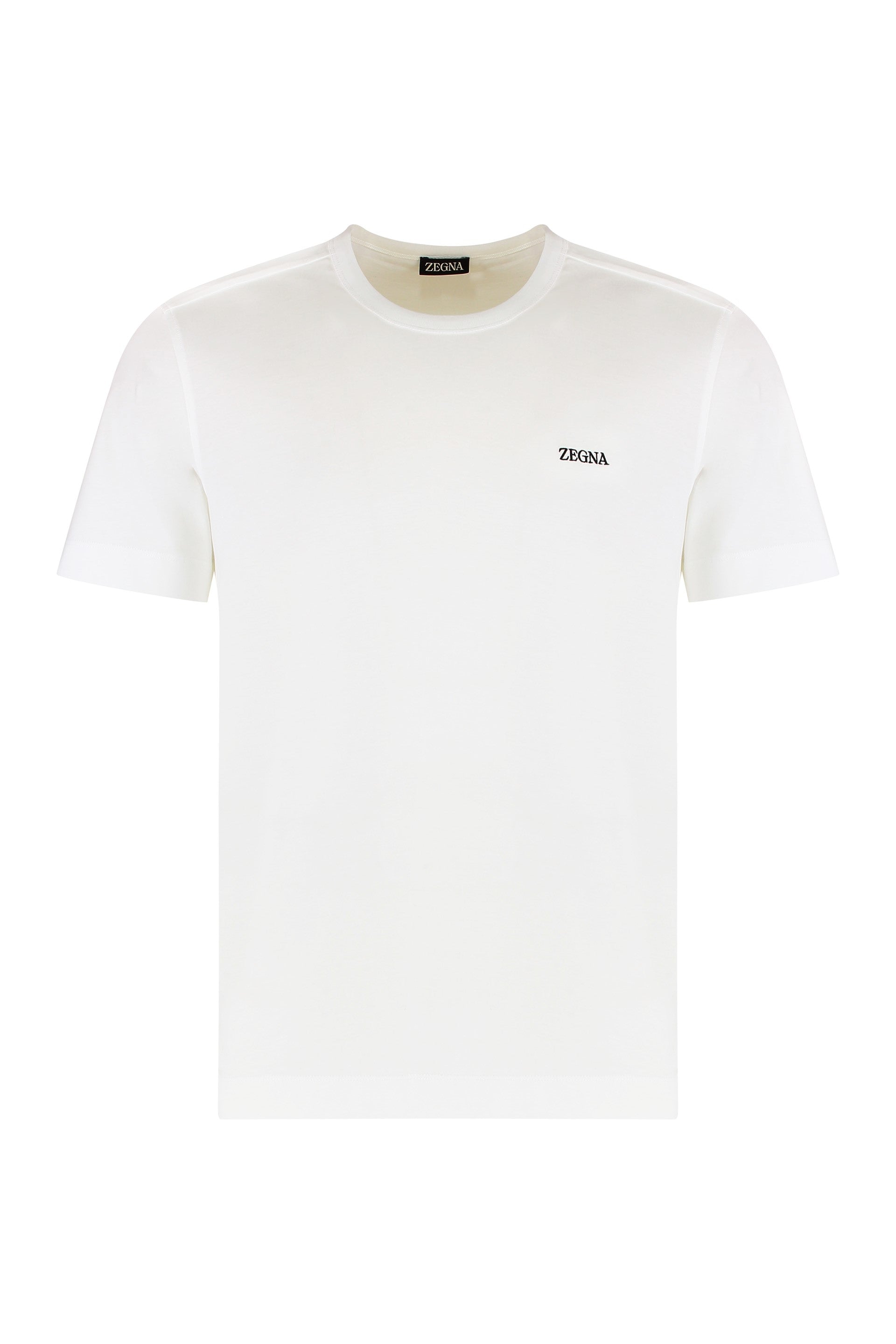 ZEGNA Classic Round Neck Cotton T-Shirt for Men