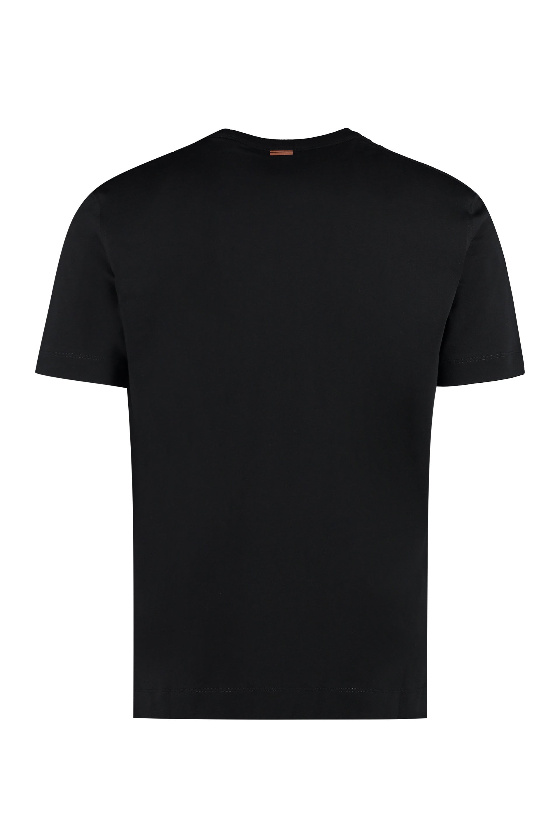 ZEGNA Logo Cotton T-Shirt