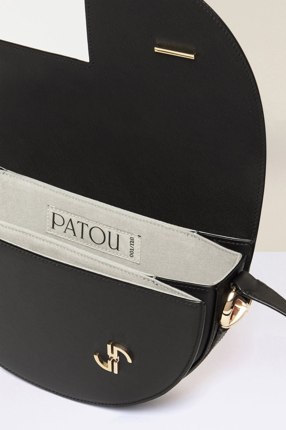 PATOU Elegant Leather Handbag - Mini Size