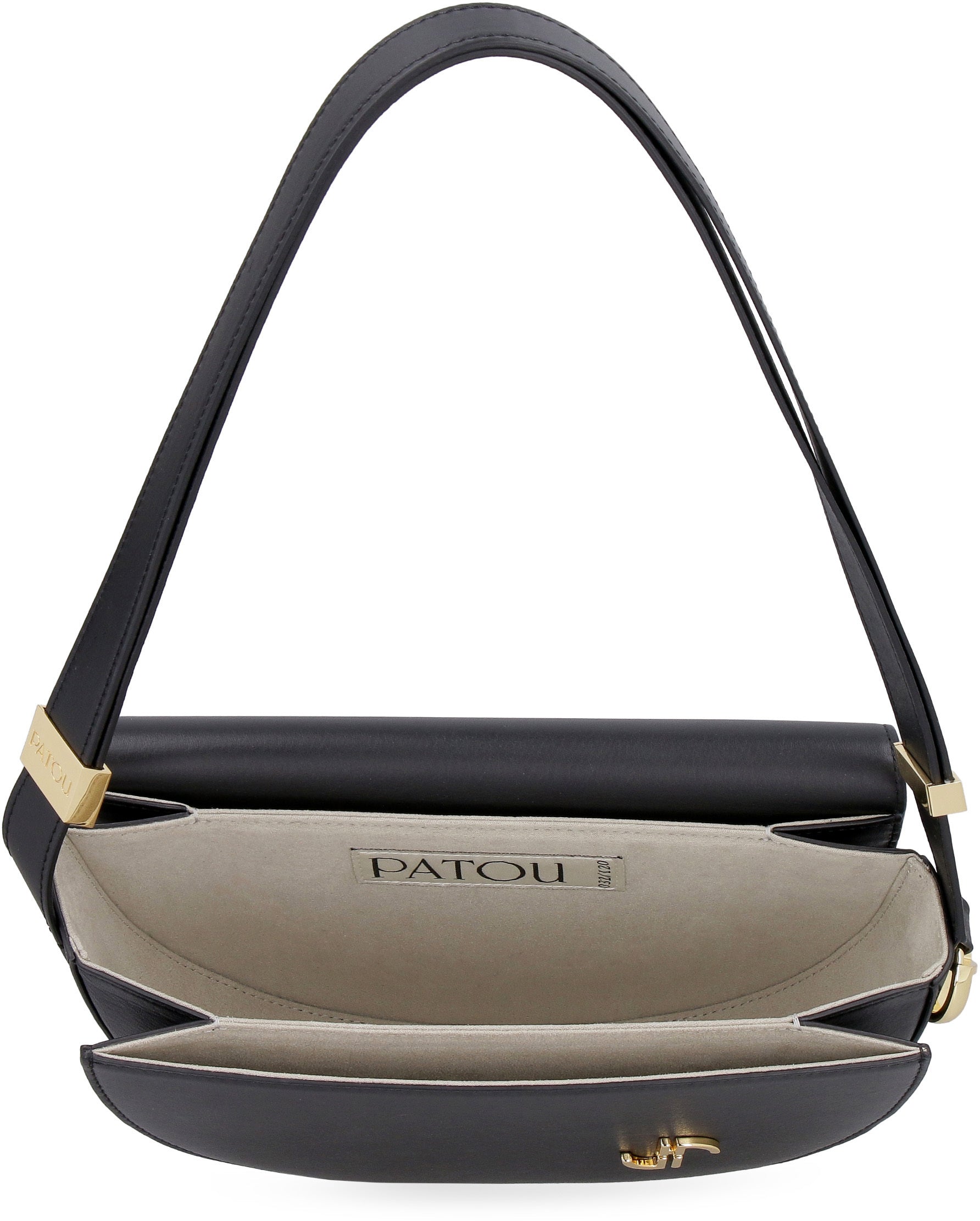 PATOU Elegant Leather Handbag - Mini Size