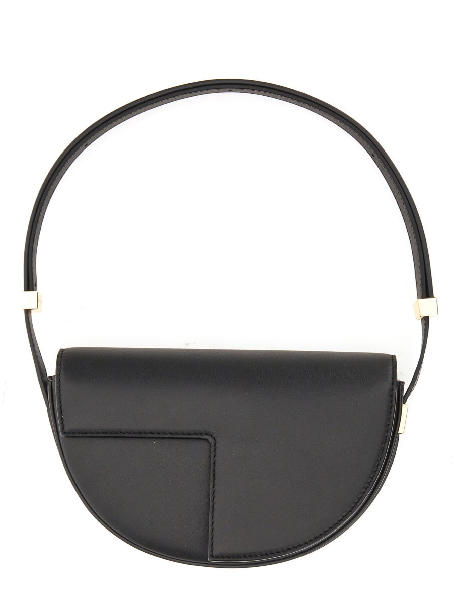 PATOU Mini Leather Shoulder Bag - 13 cm x 20 cm x 5 cm