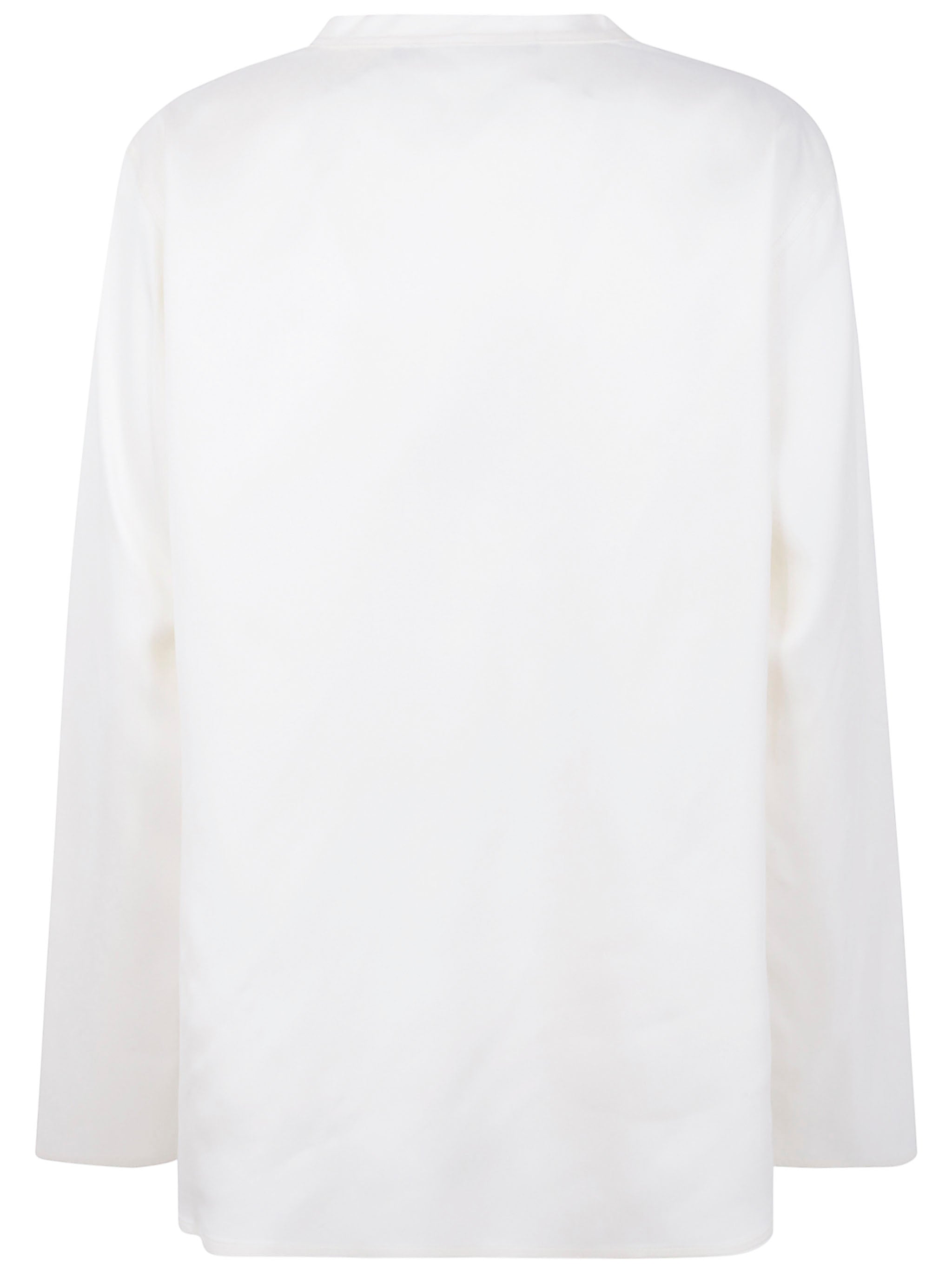 SOFIE D HOORE Long Sleeves Silky T-Shirt
