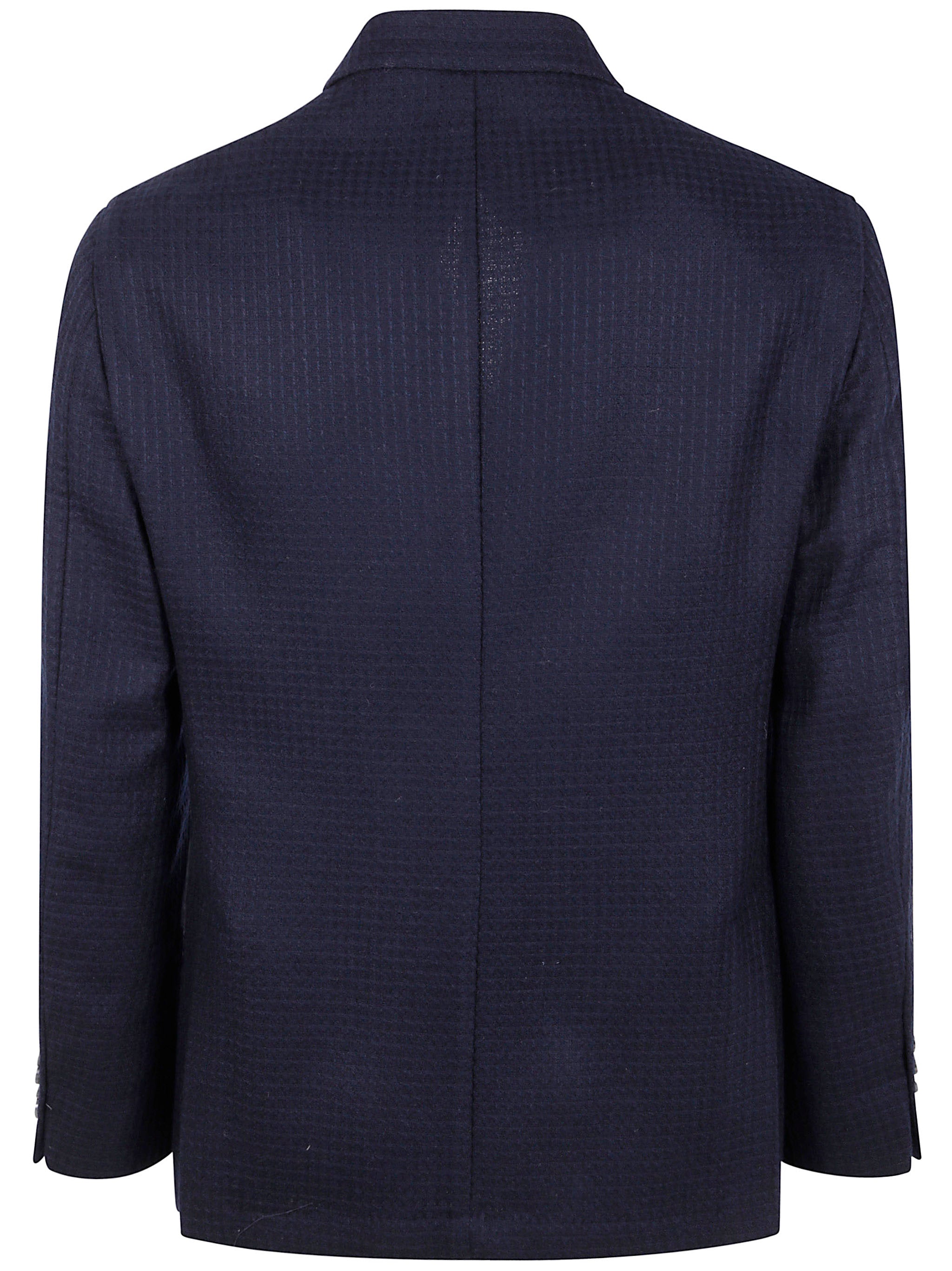 BARBA Napoli Double Layer Wool Cashmere Jacket for Men