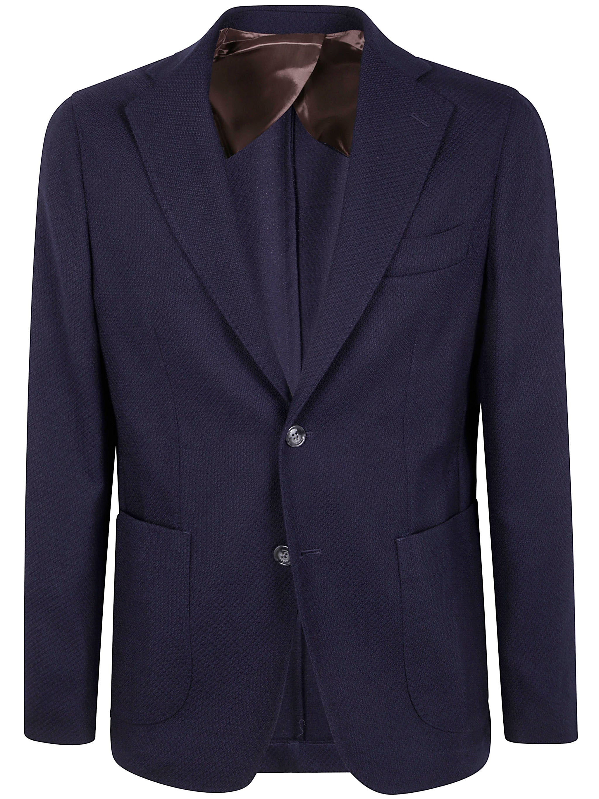 BARBA Napoli Men's Classic Wool Blend Jacket