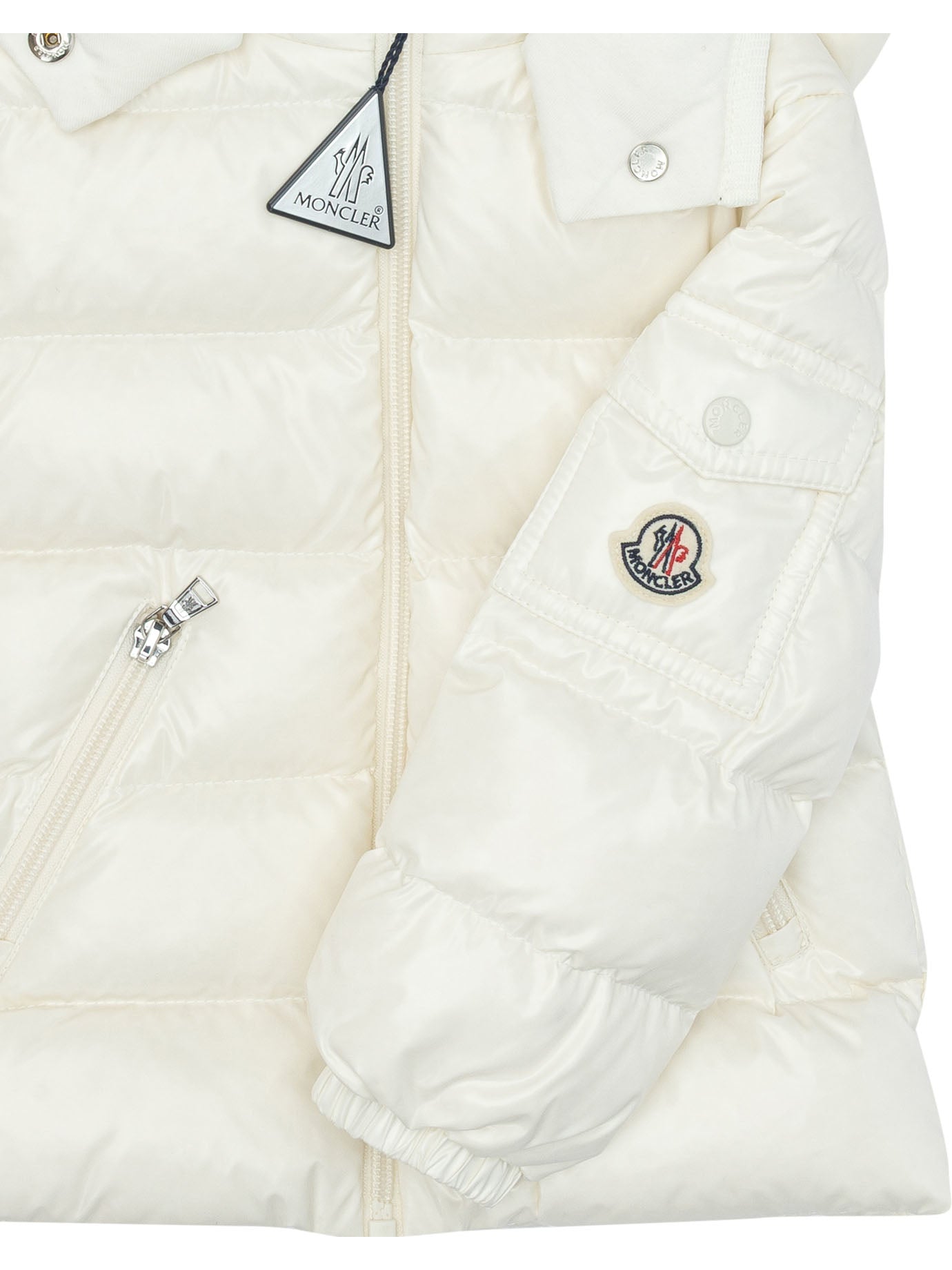 MONCLER KIDS Mini Polyamide Outerwear Jacket for Girls