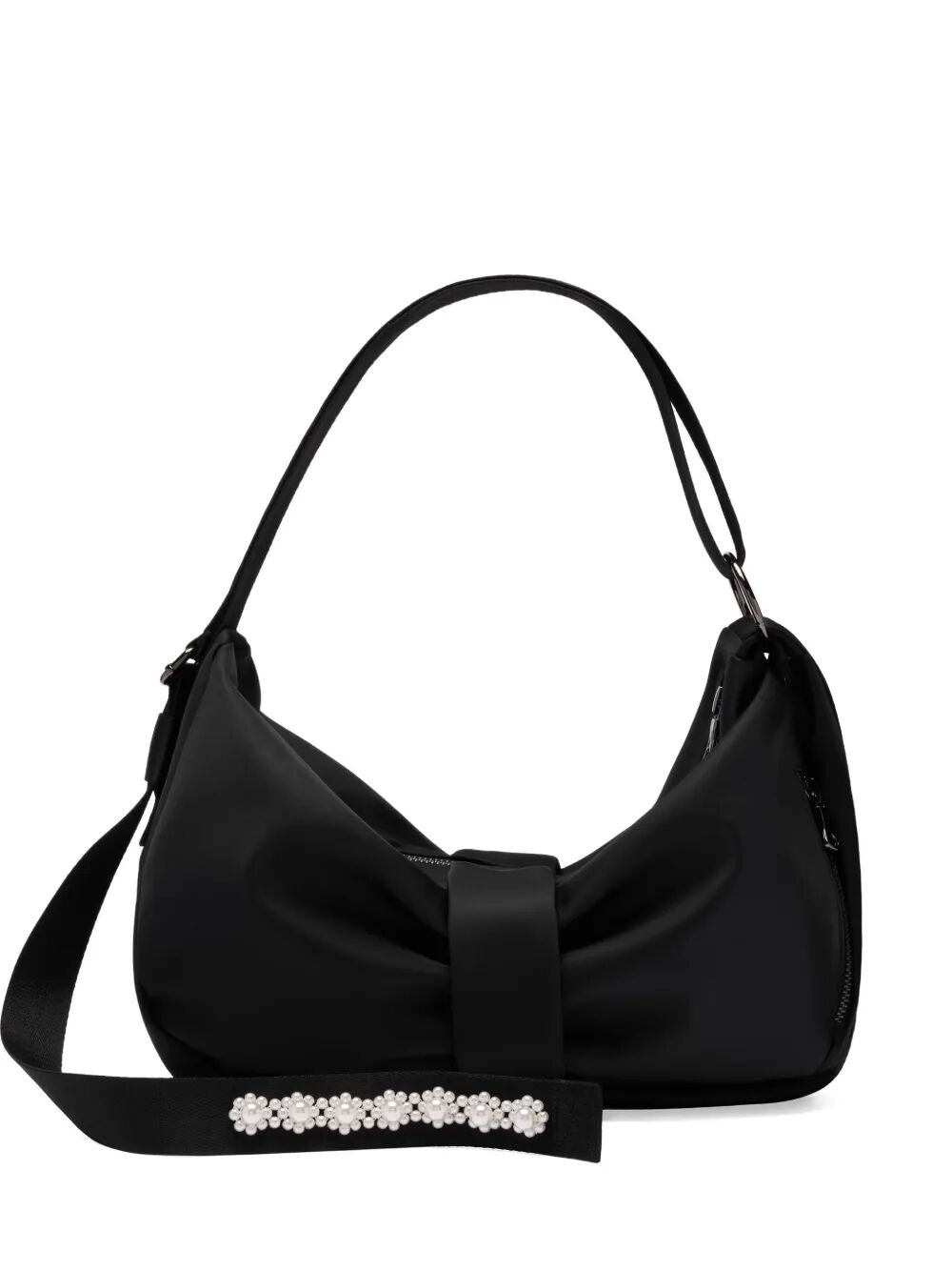SIMONE ROCHA Mini Sling Bow Handbag with Embroidered Detail