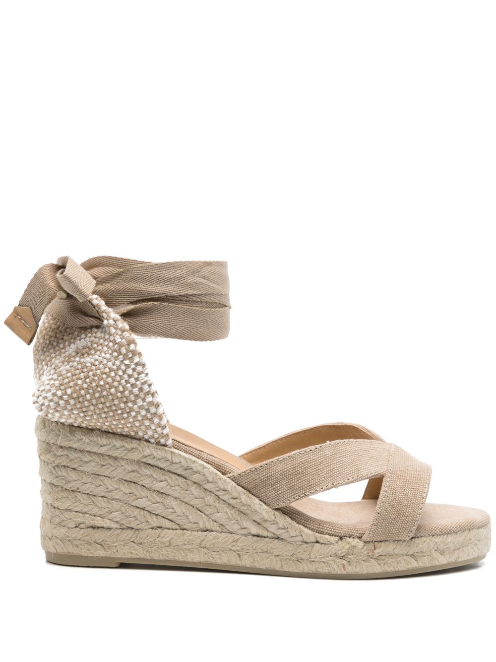 CASTAÑER Bailey Canvas Espadrilles with Ankle Strap
