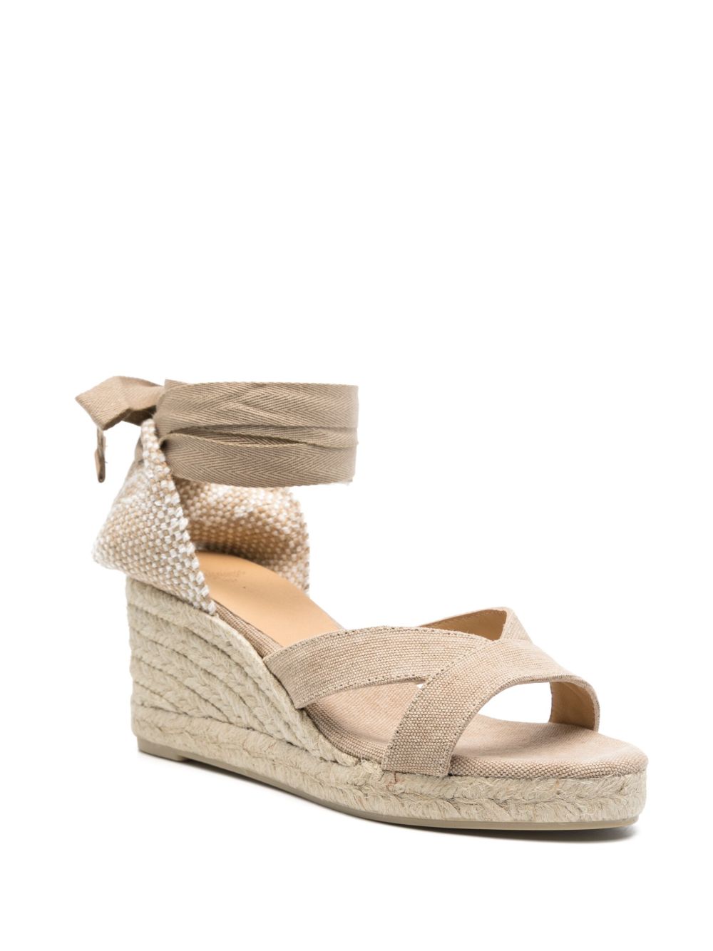 CASTAÑER Bailey Canvas Espadrilles with Ankle Strap