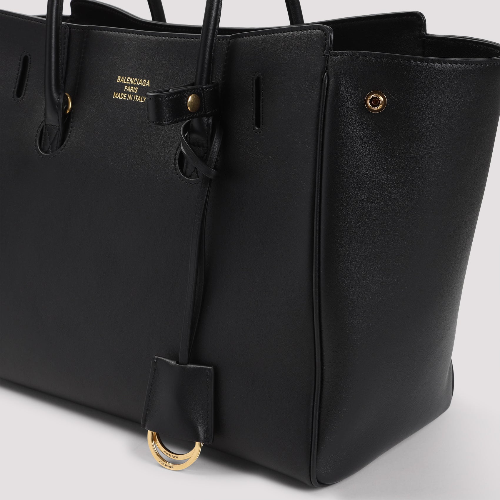 BALENCIAGA Elegant Leather Handbag - 32cm x 26cm x 16cm