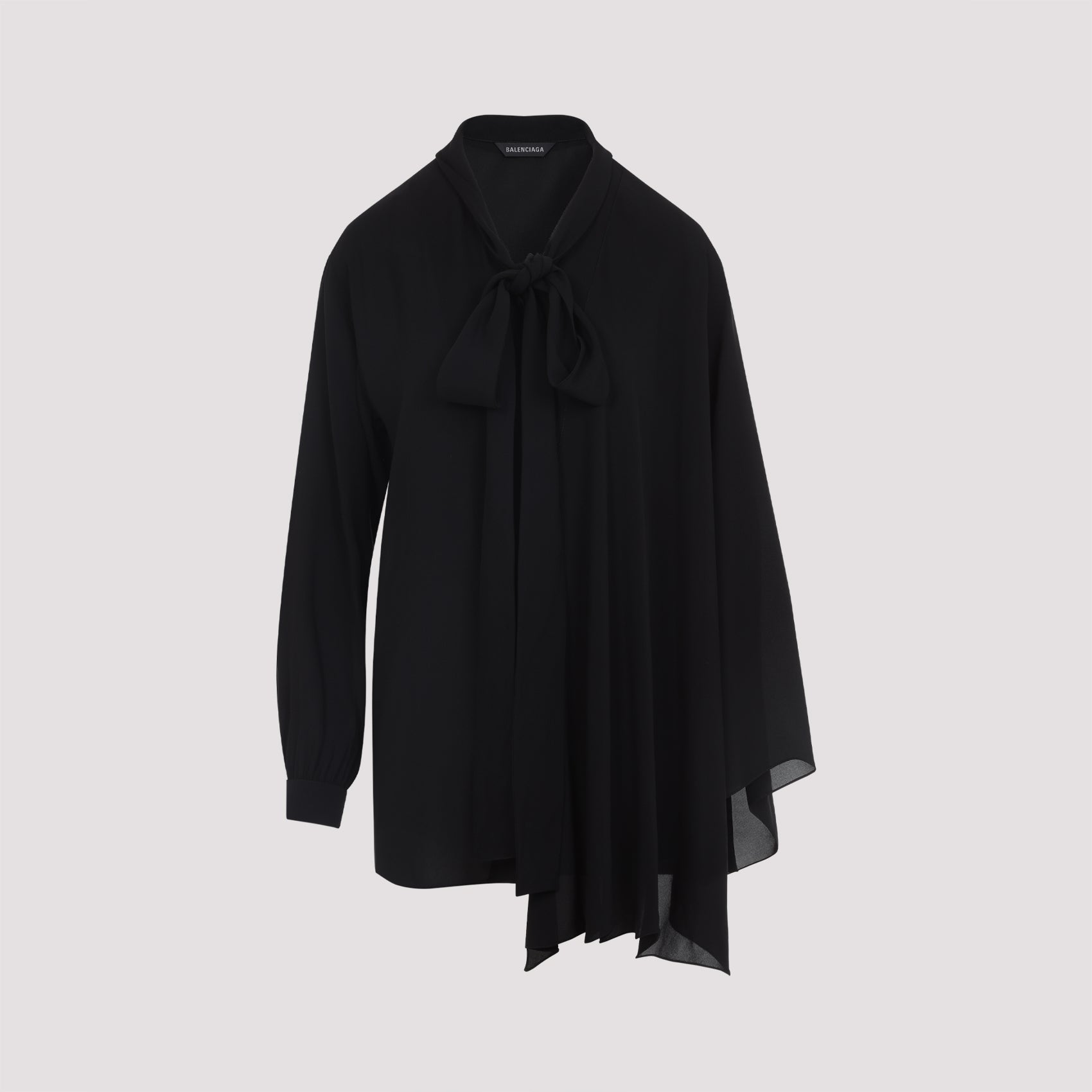 BALENCIAGA Elegantly Crafted Silk Shirt