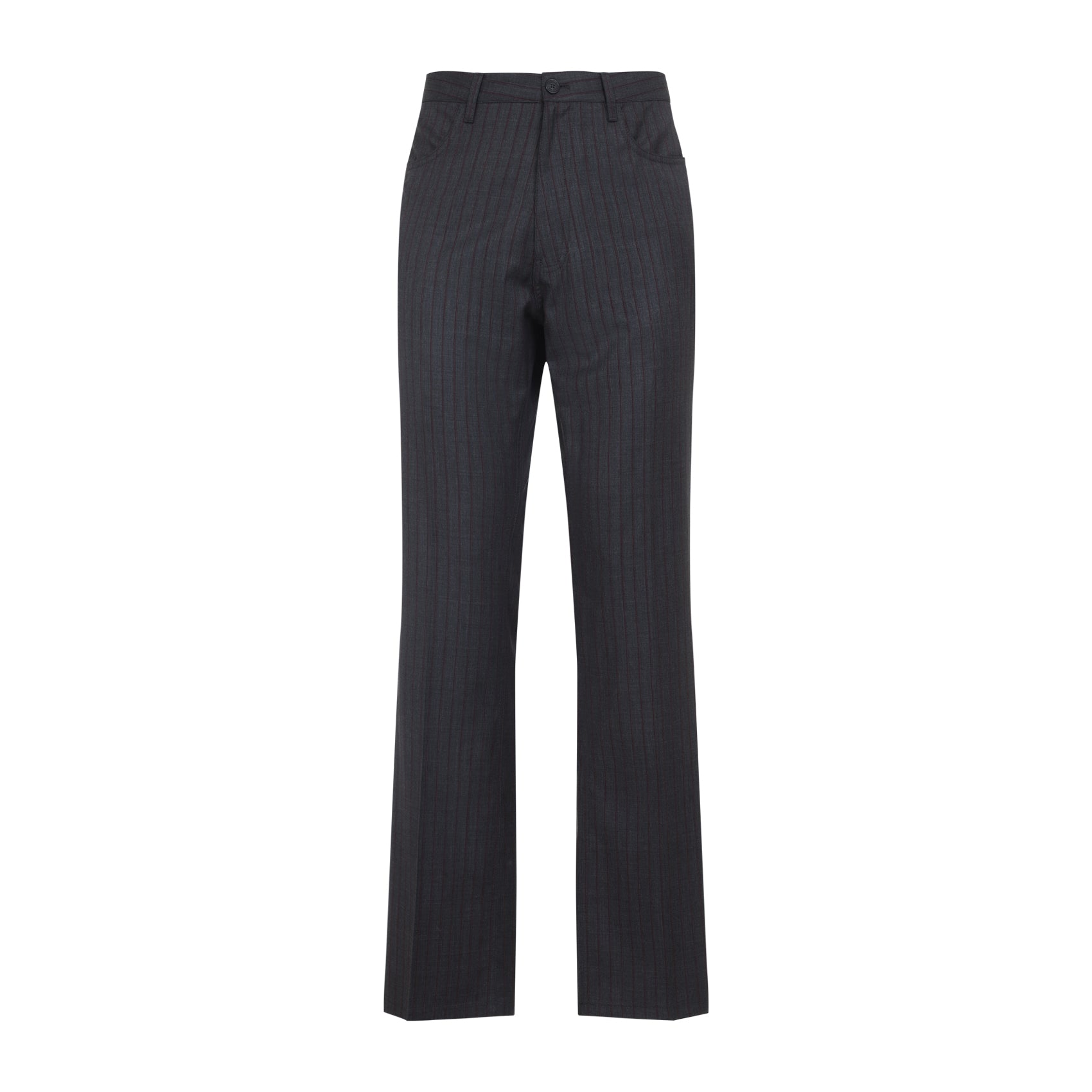 BALENCIAGA Sophisticated 100% Wool Trousers for Men