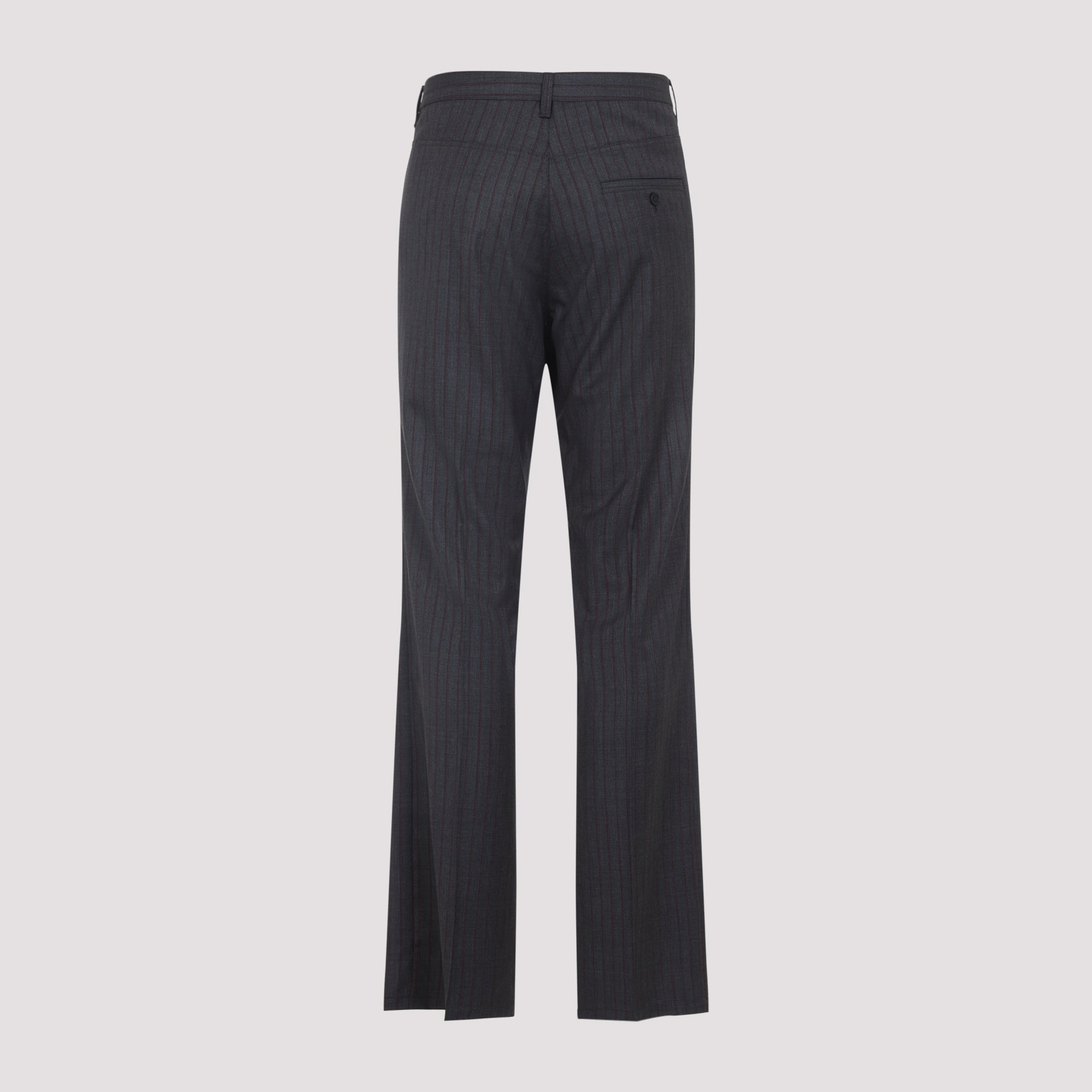 BALENCIAGA Sophisticated 100% Wool Trousers for Men
