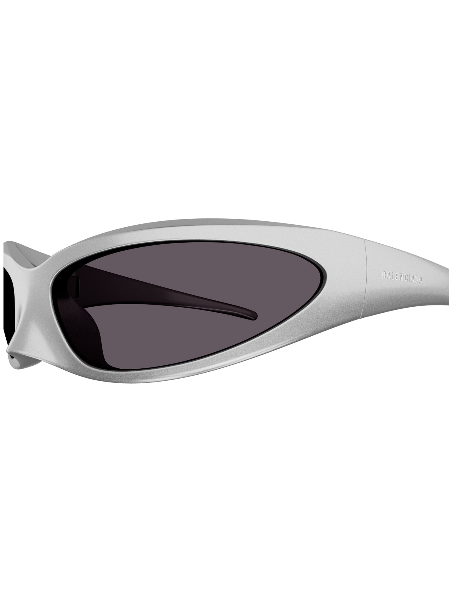BALENCIAGA Stylish Metallic Sunglasses with 110mm Temples