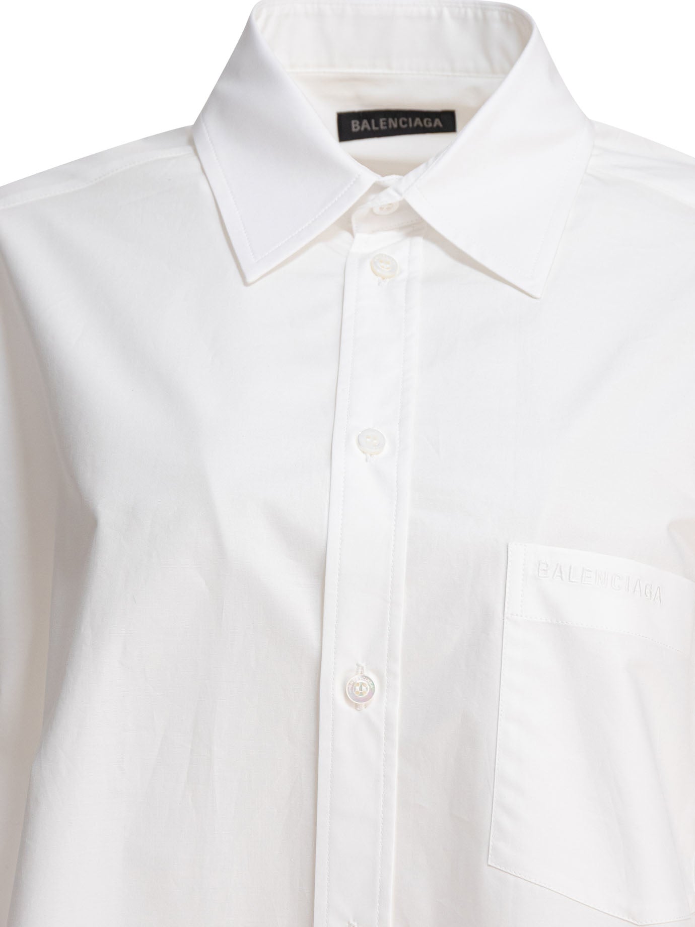 BALENCIAGA Flared Shirt for Women - Spring Summer 25