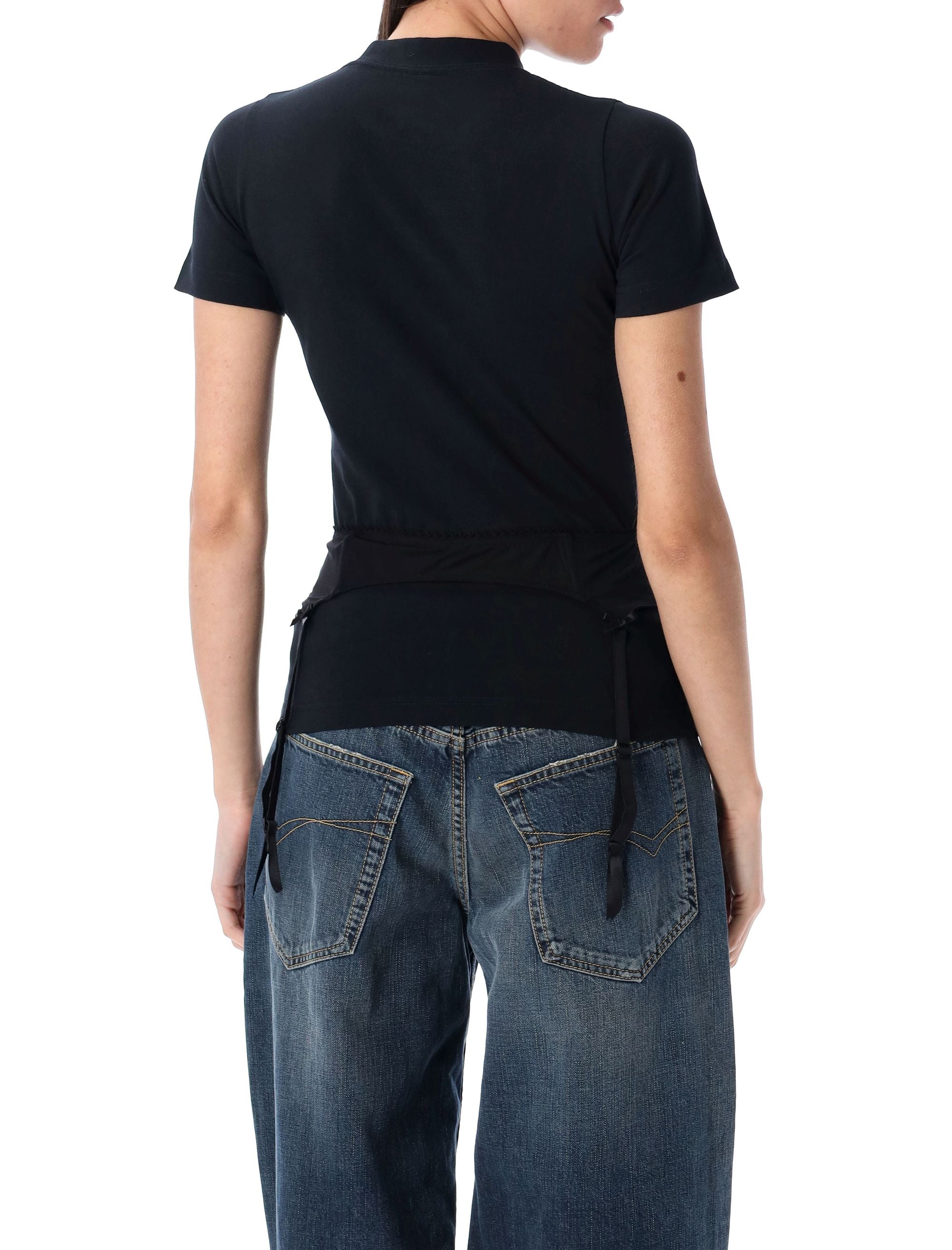 BALENCIAGA Lingerie Mini T-Shirt Size S