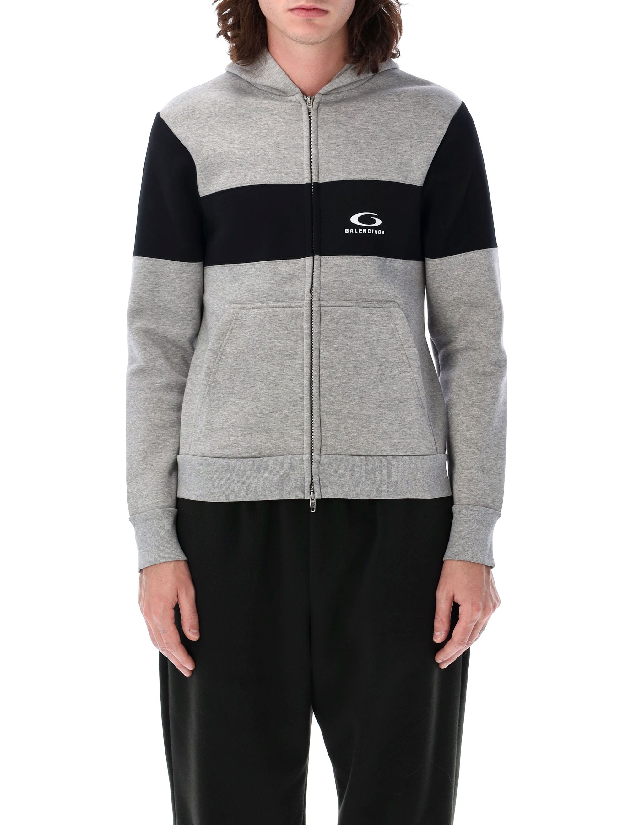 BALENCIAGA Slim Fit Sweatsuit Hoodie - Size L