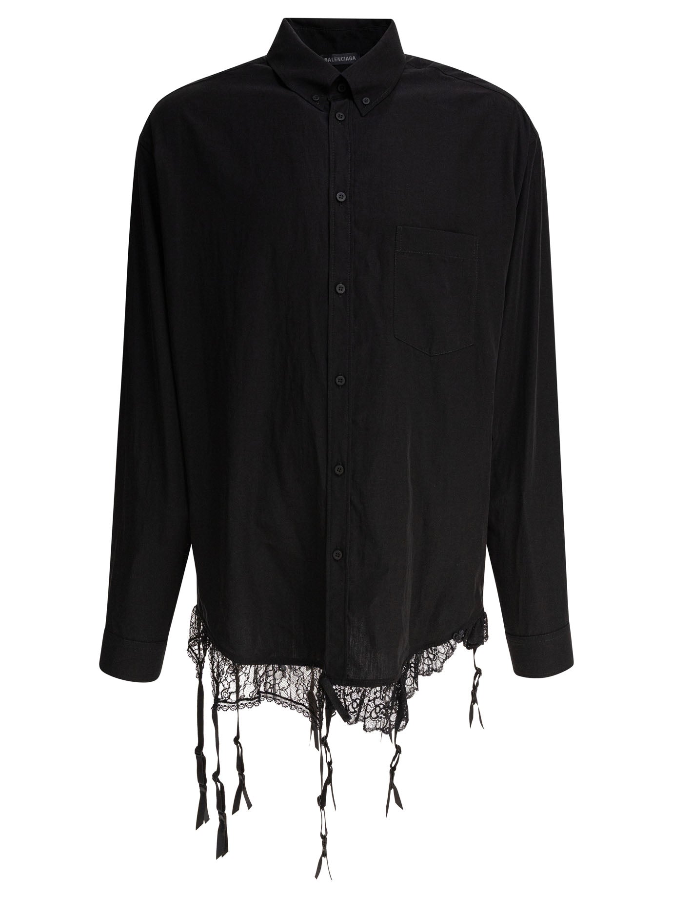 BALENCIAGA Relaxed Fit Lingerie Shirt