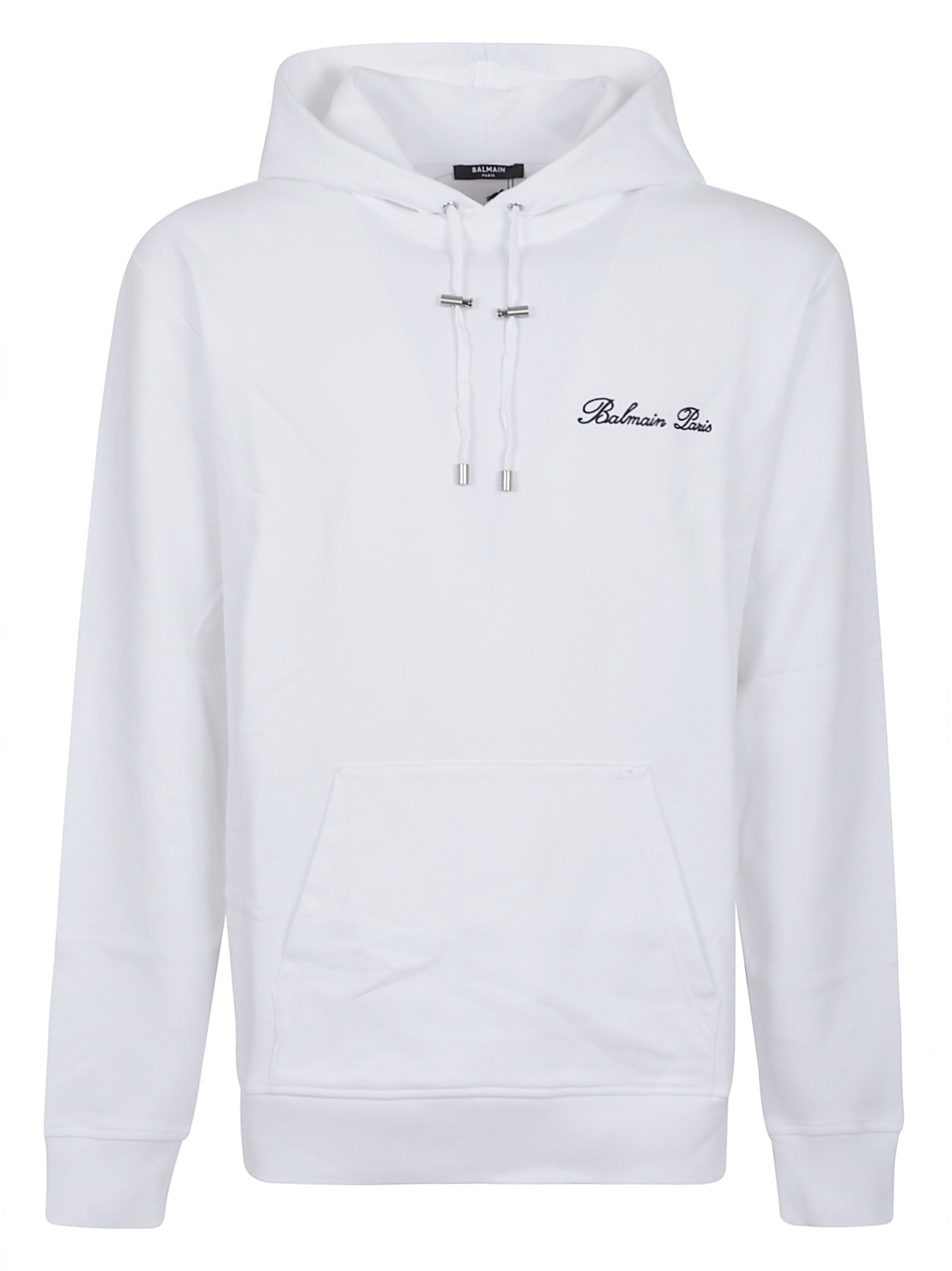 BALMAIN Casual Fit Hooded Sweatshirt