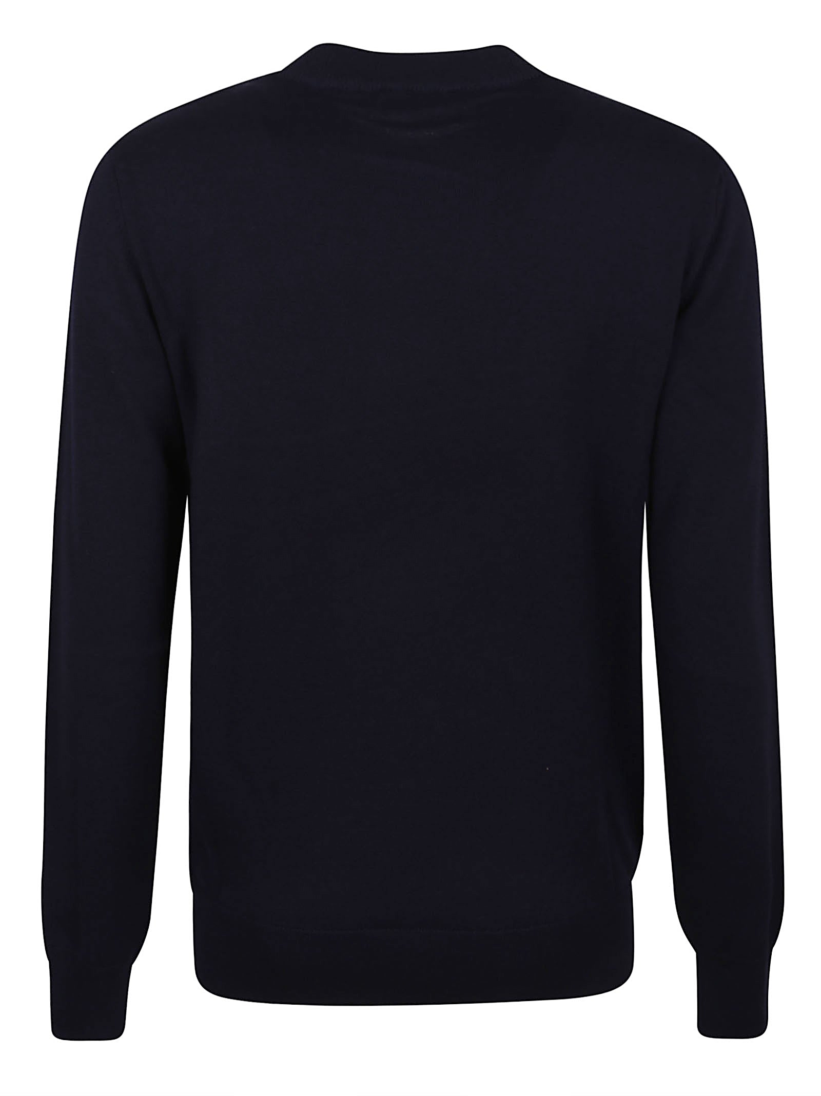BALMAIN Men's Merino Wool Sweater with Bold Branding