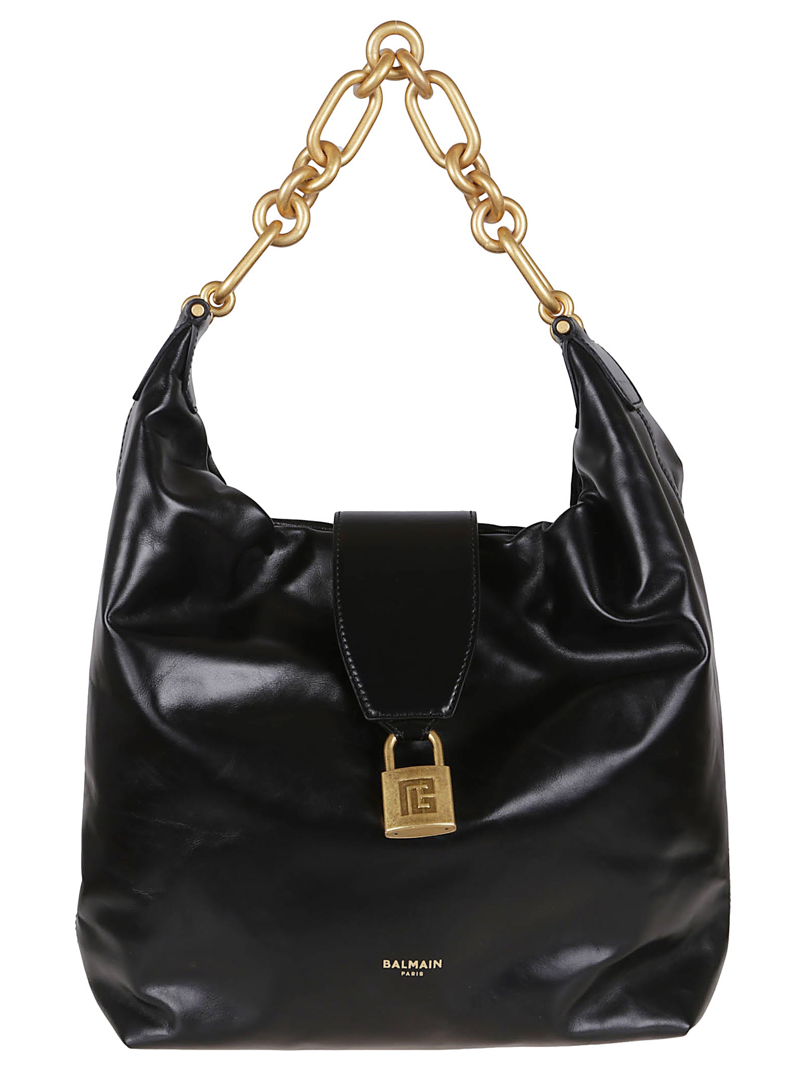 BALMAIN Chic Leather Mini Handbag