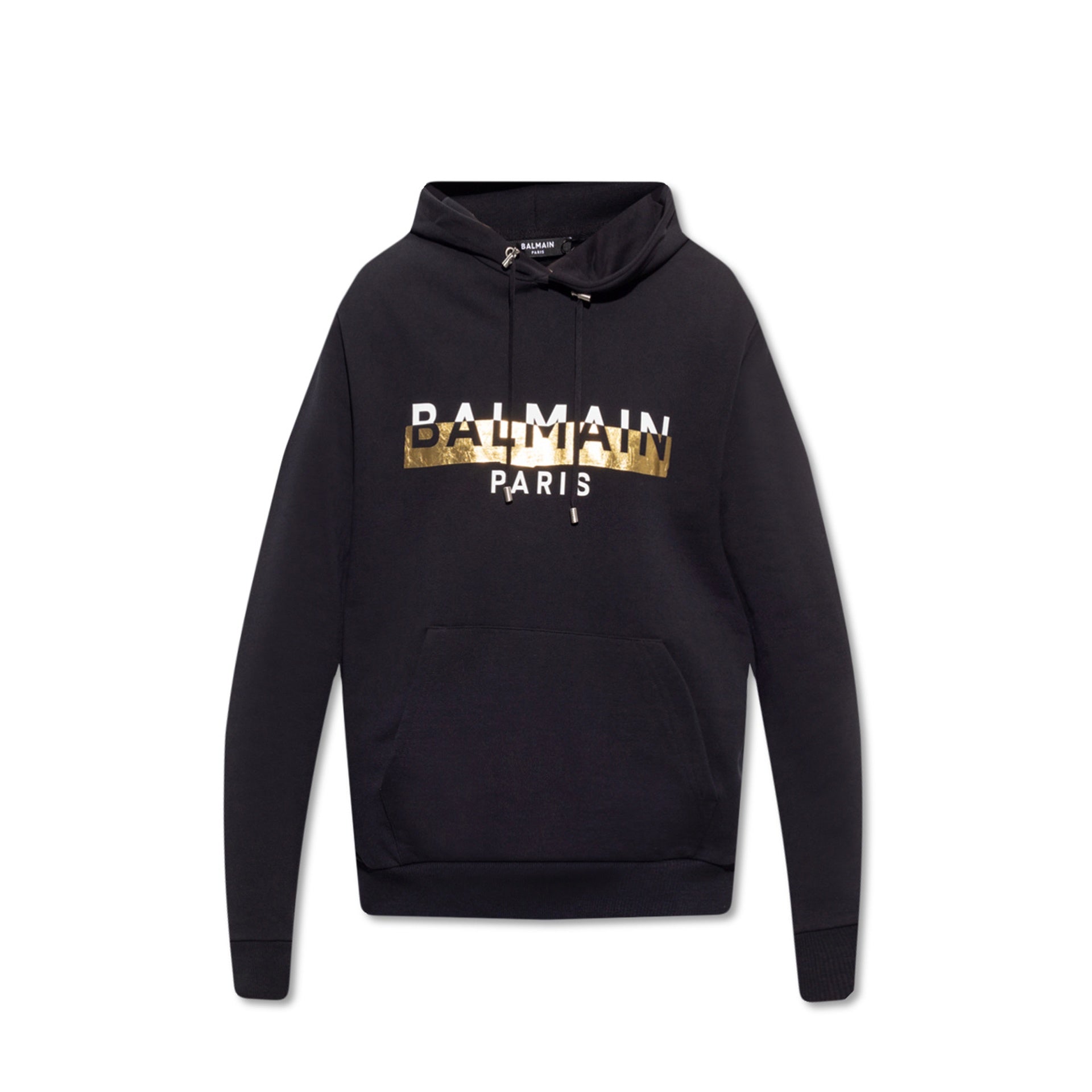 BALMAIN Logo Hooded Sweatshirt