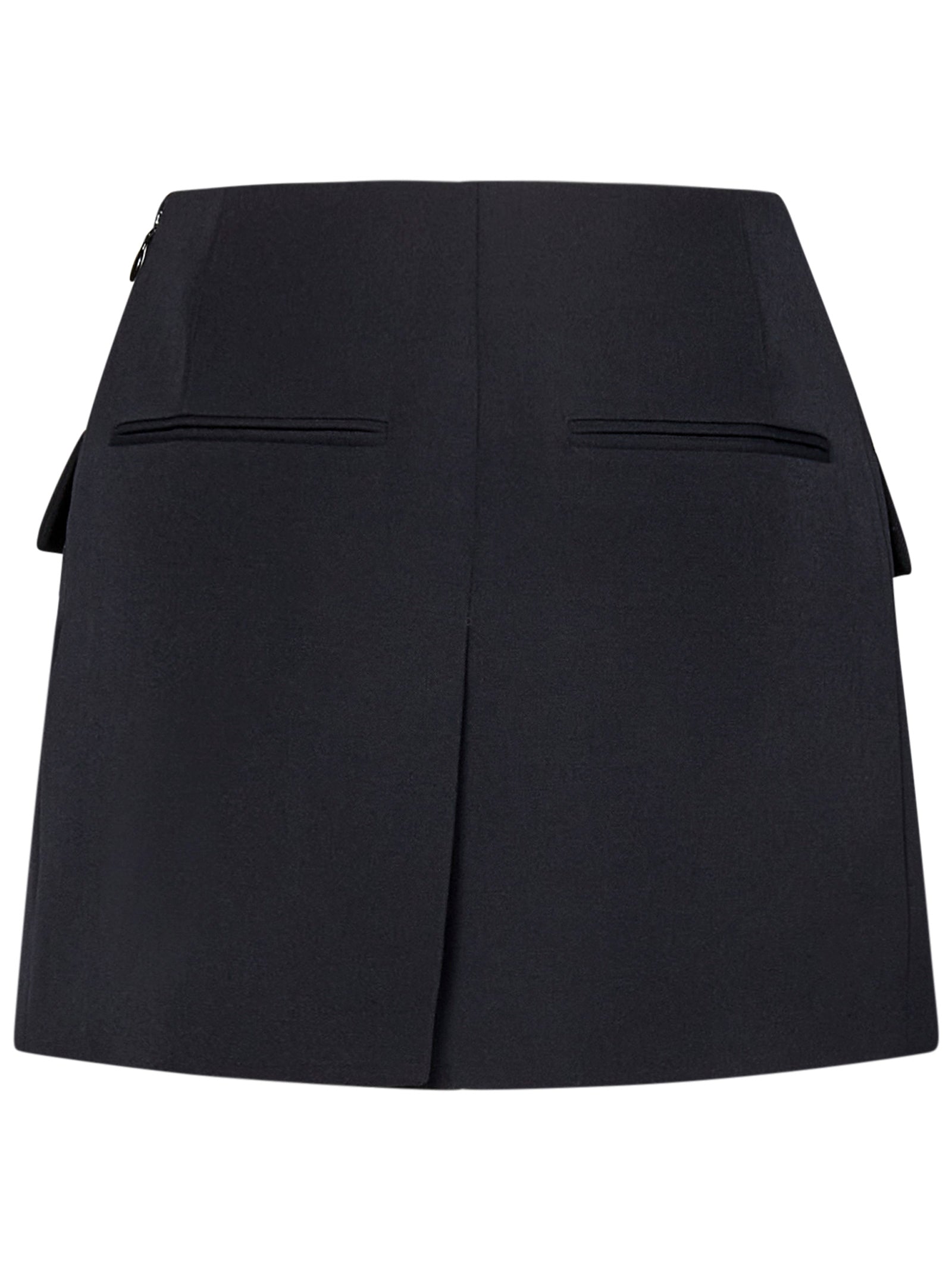 BALMAIN Asymmetric Mini Skirt for Chic Outings