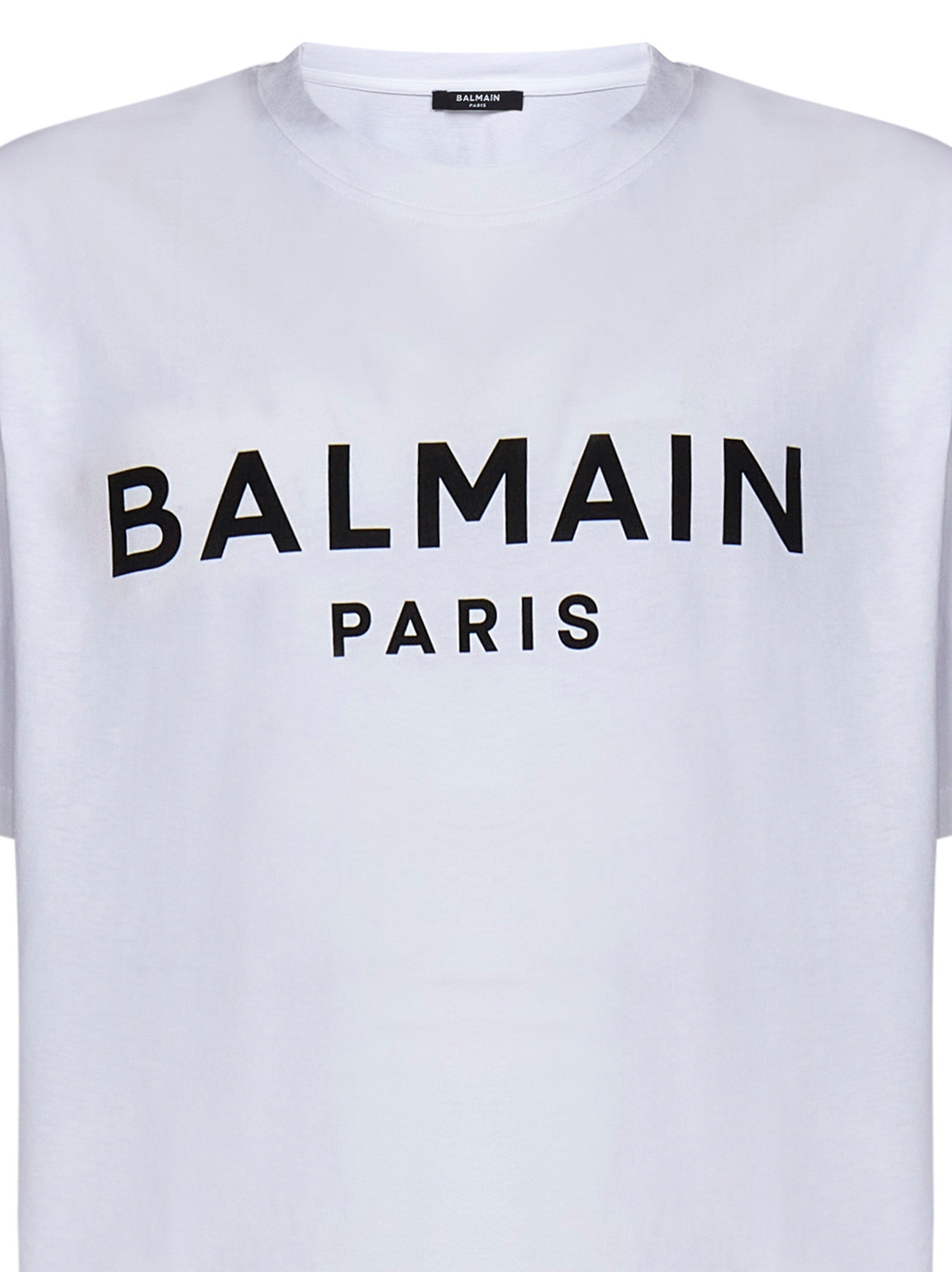 BALMAIN Sleek Logo T-Shirt for Men - Spring/Summer 25