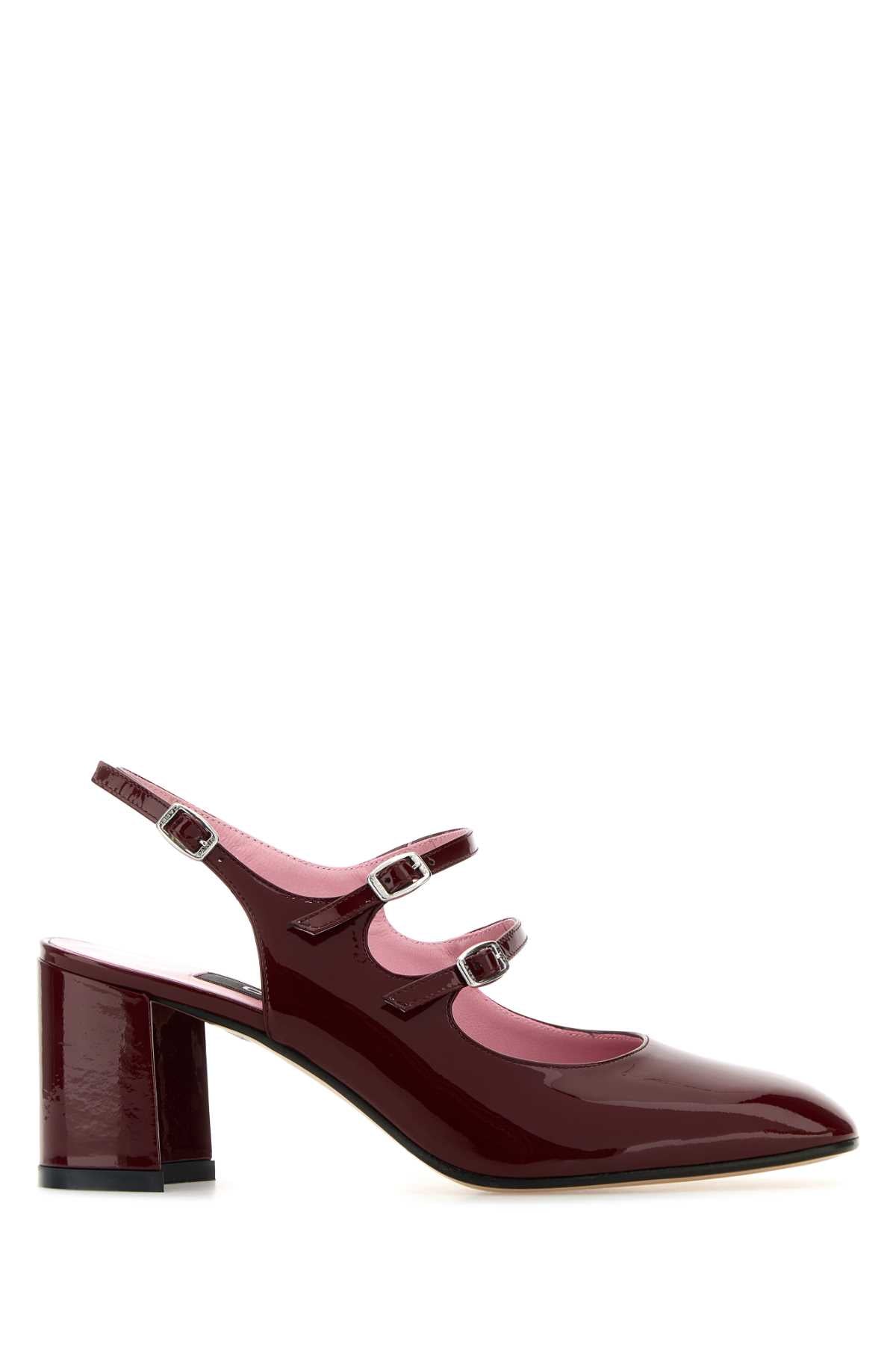 CAREL PARIS Leather Banana Pumps for Women