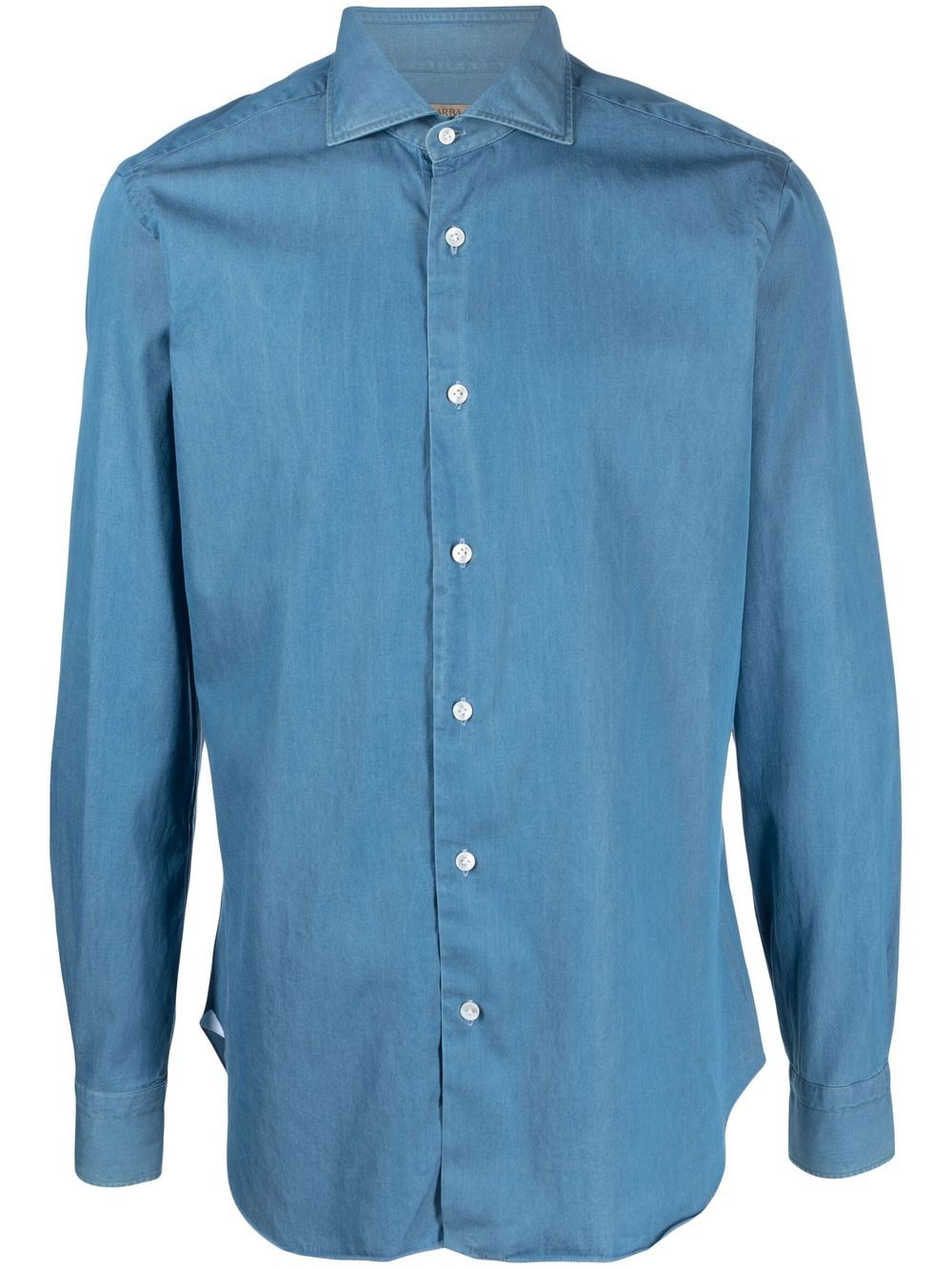 BARBA Classic Cotton Button-Up Shirt for Men
