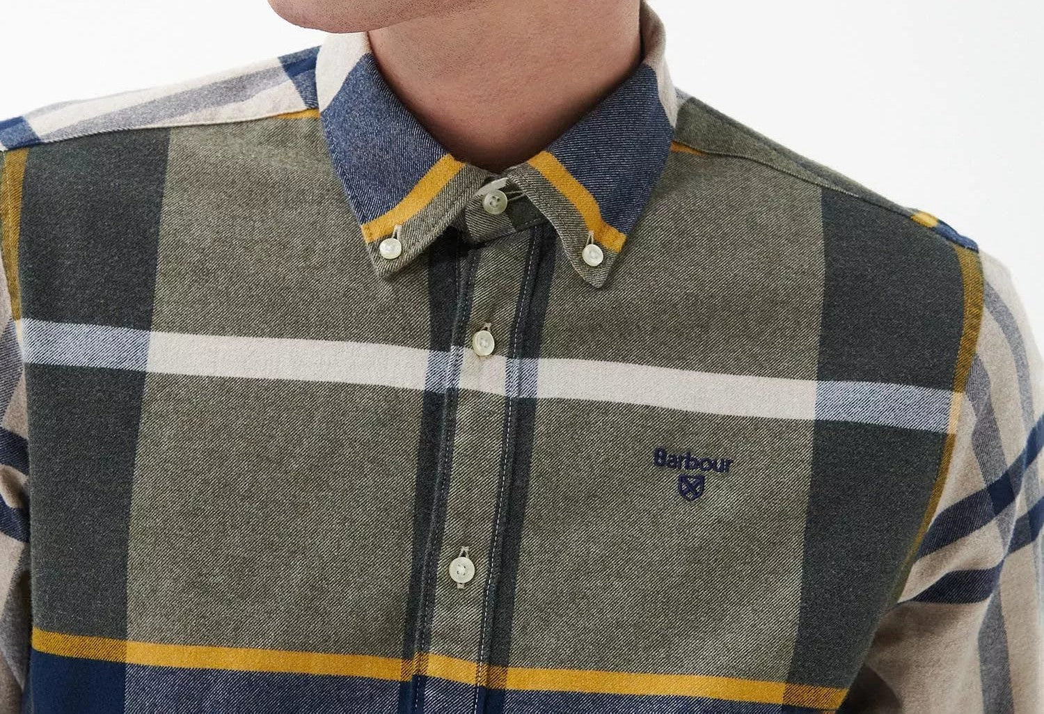 BARBOUR Tartan Pattern Men's Shirt - Fall Winter 2025