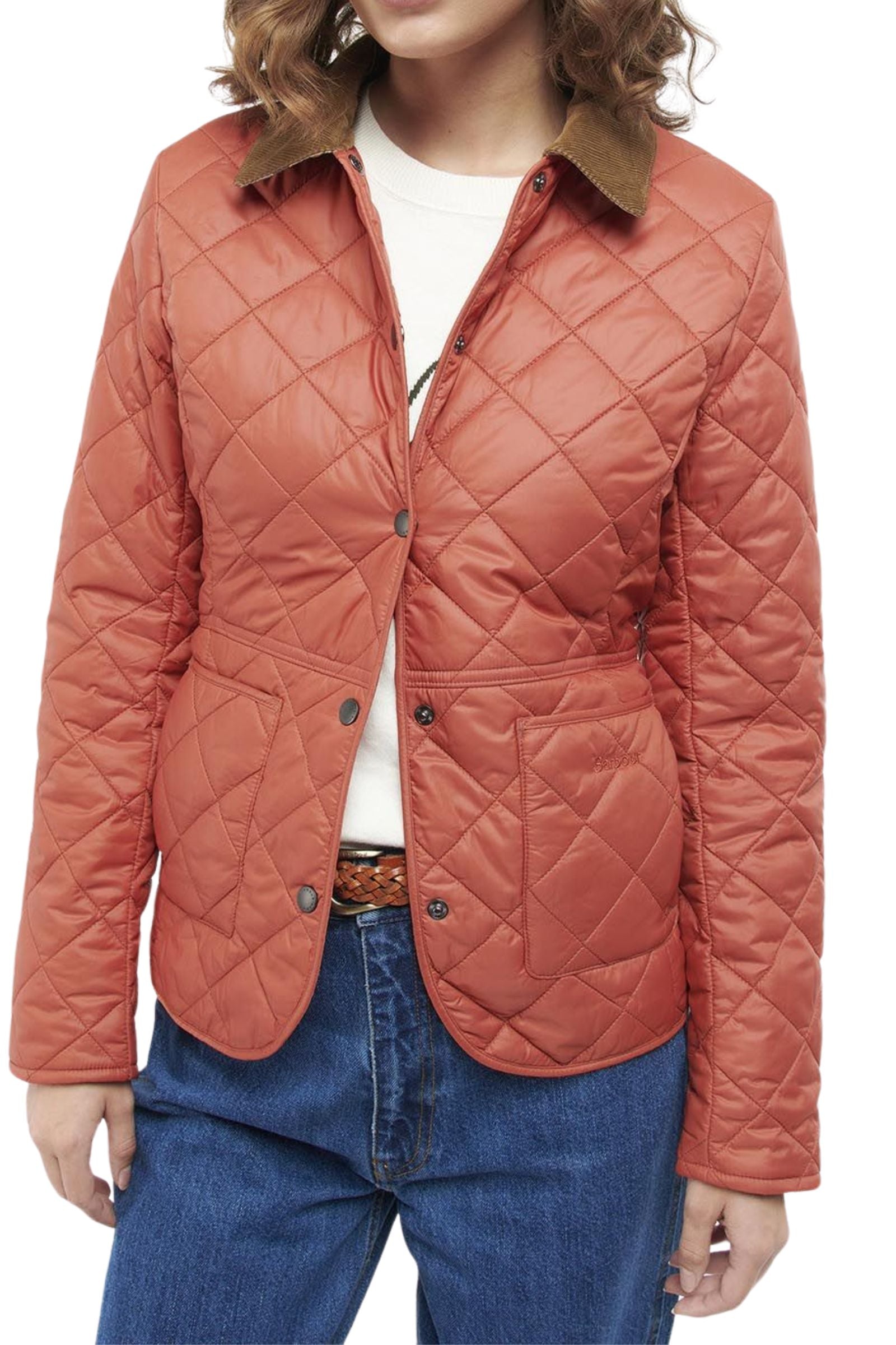 BARBOUR Elegant Quilted Mini Jacket for Women
