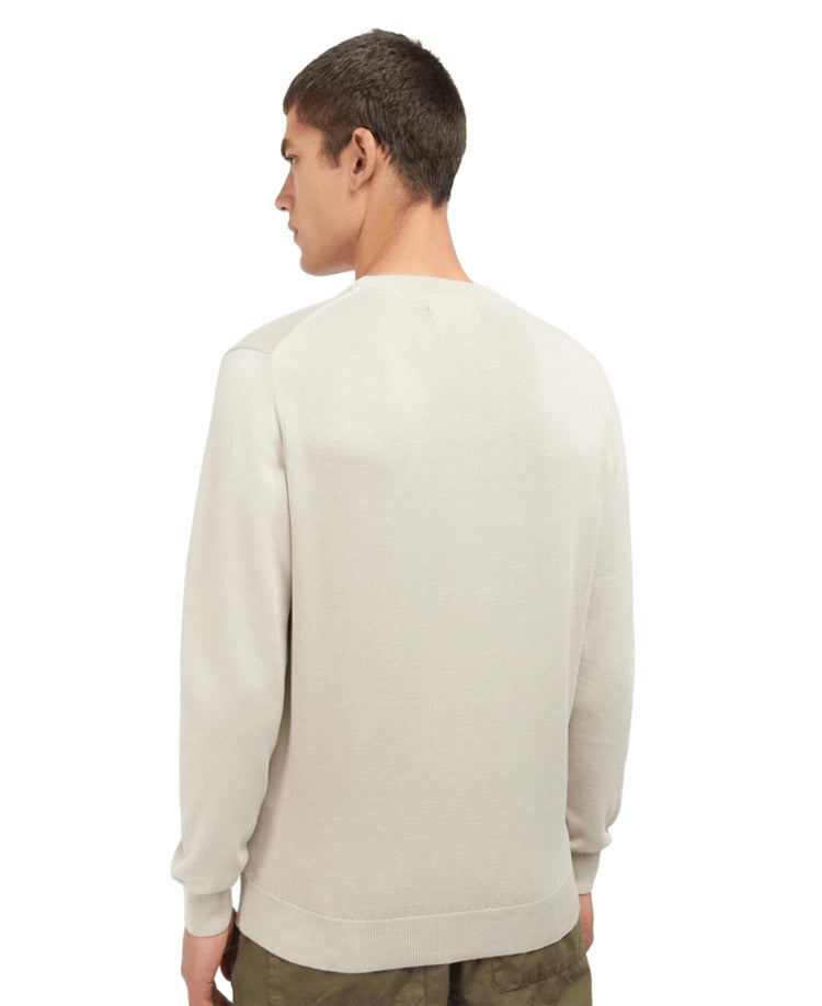 BARBOUR Casual Crew Neck Sweatshirt for Men
