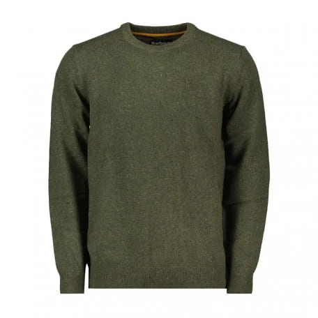 BARBOUR Men's Premium Lambswool Blend Sweater - Classic Crew Neck