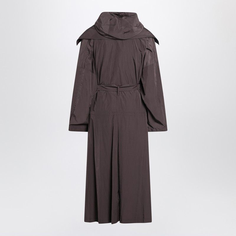 MAX MARA SPORTMAX Oversized Taffeta Trench Jacket with Gilet - FW25