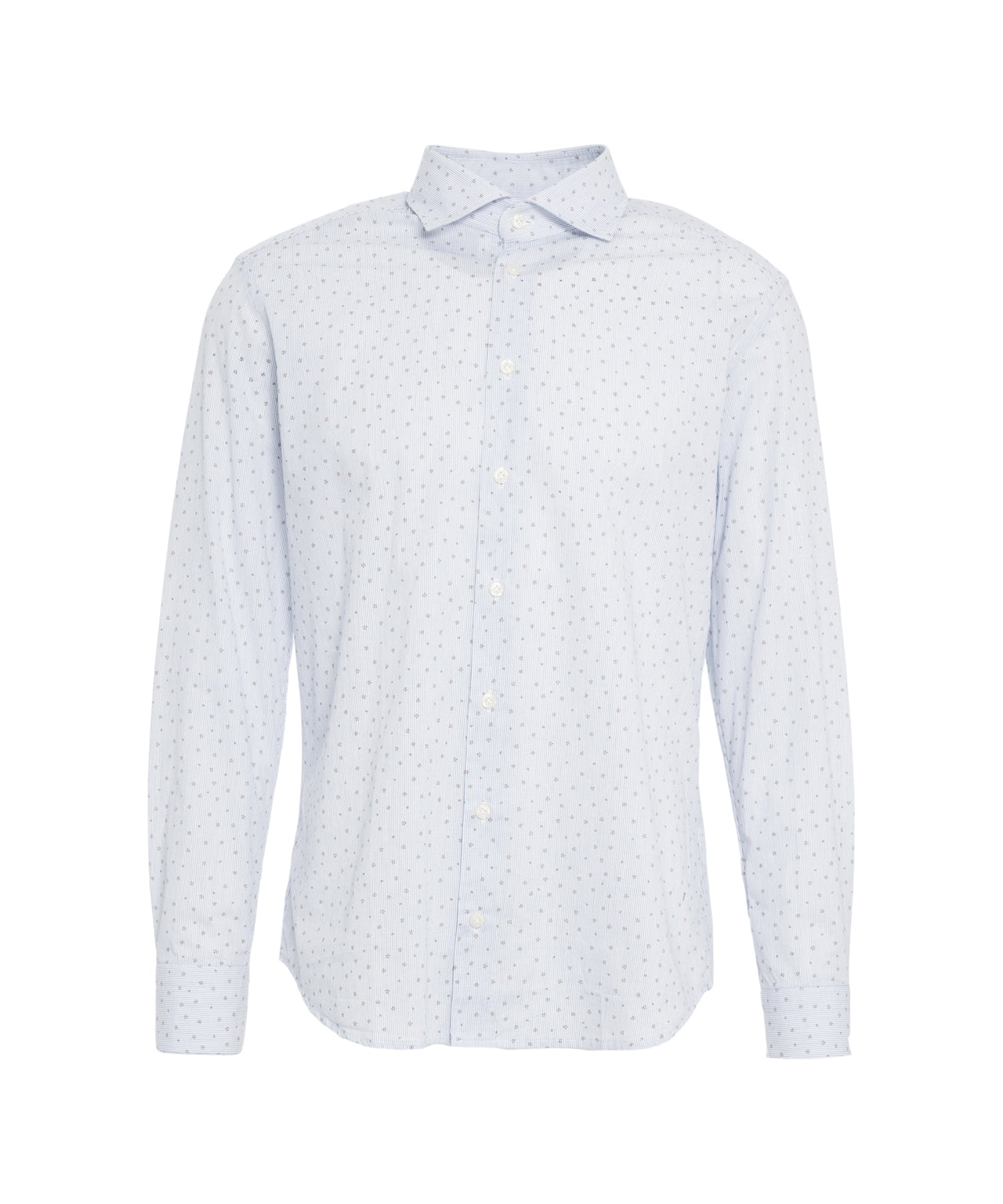 BASTONCINO Lightweight Long Sleeve Shirt with Subtle Print