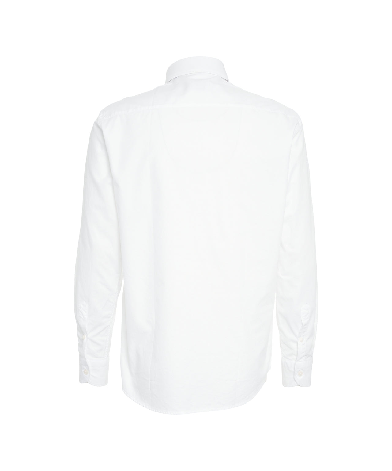 BASTONCINO Classic Cotton Shirt with Kent Collar