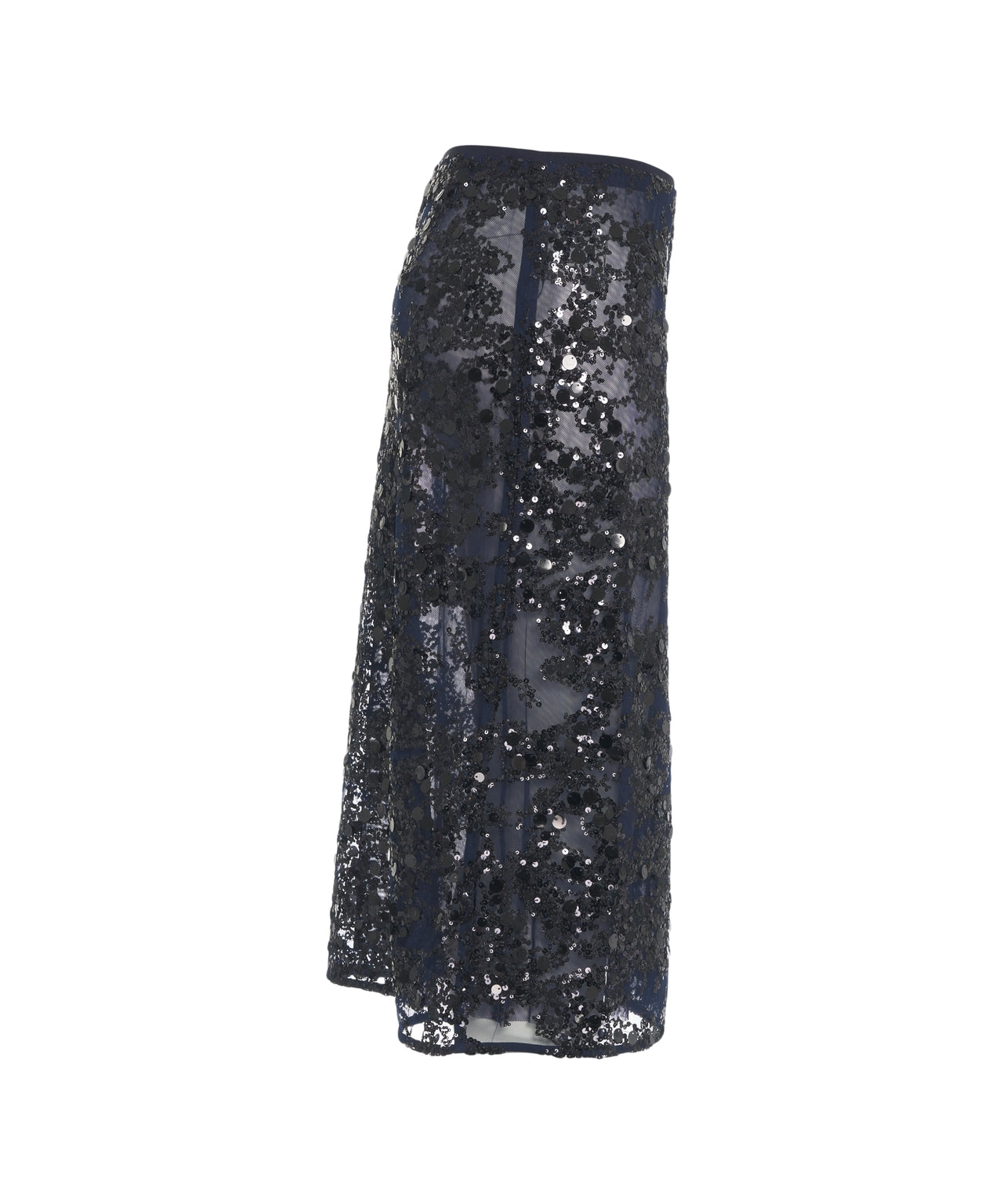 BAUM UND PFERDGARTEN Glamorous Midi Skirt with Sequins