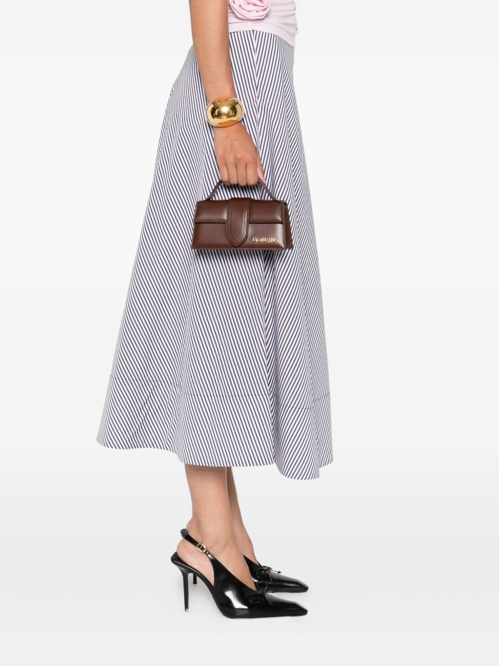 JACQUEMUS Mini Leather Handbag - 17.5cm x 10cm x 6cm