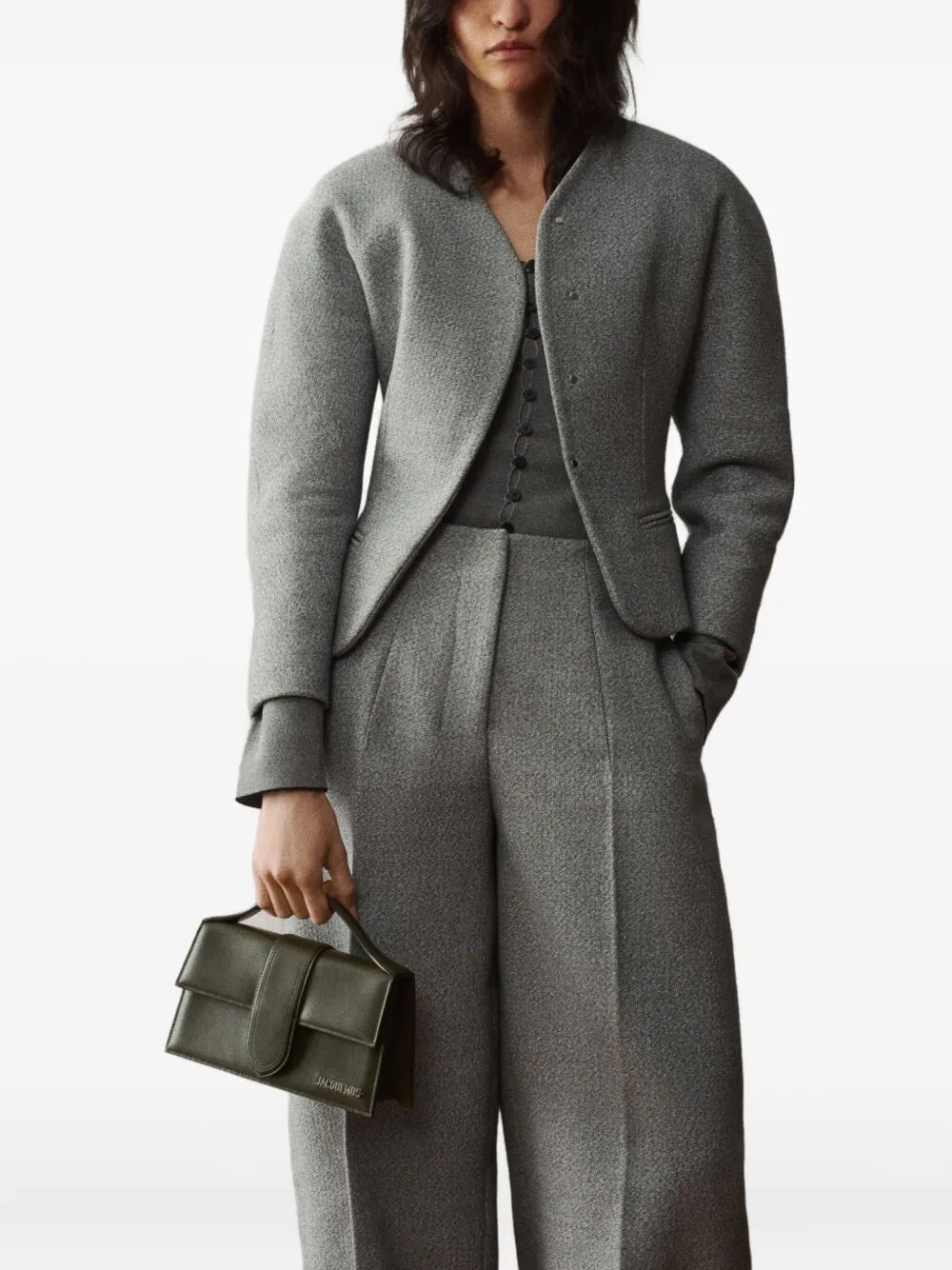 JACQUEMUS Le Grand Bambino Tote Handbag