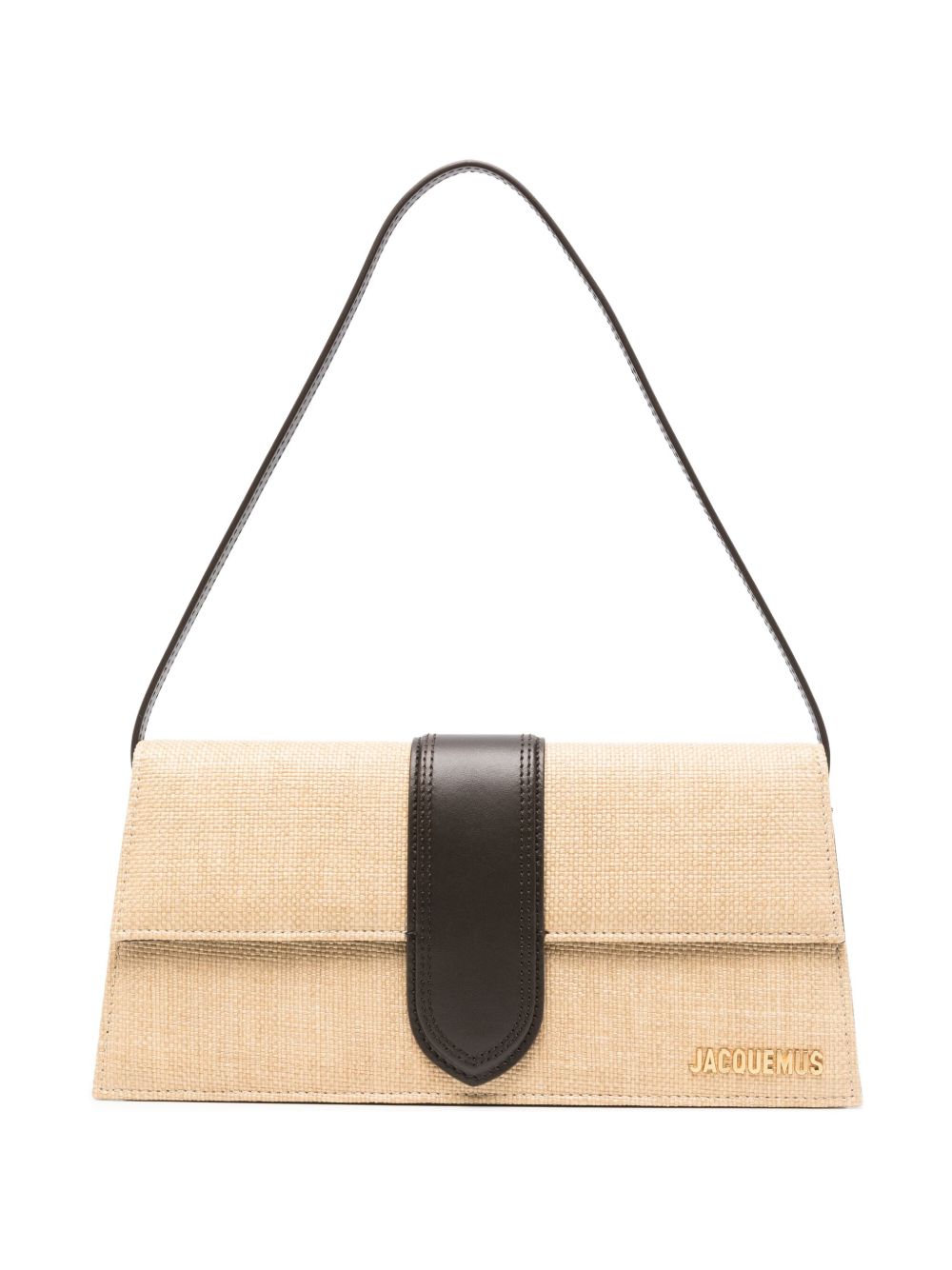 JACQUEMUS Mini Raffia Long Handbag