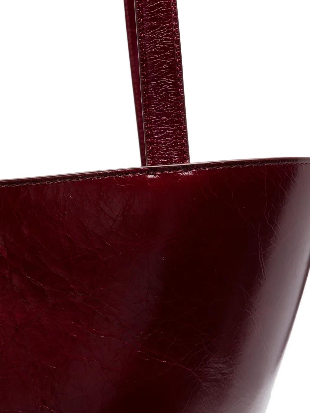 JACQUEMUS Medium Leather Pouch Bag