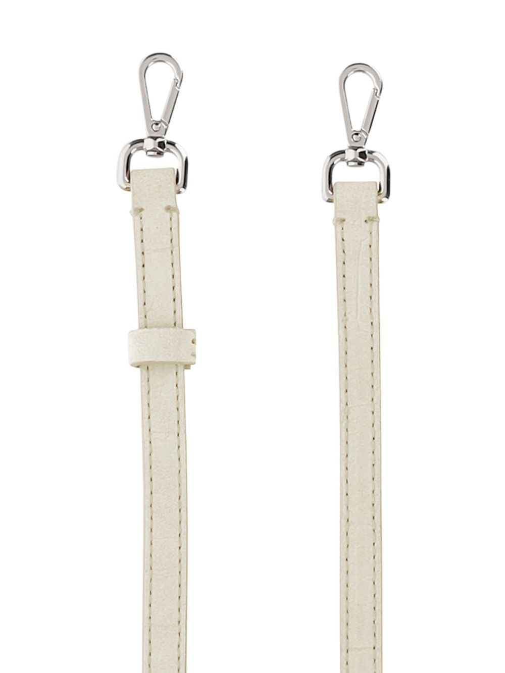 JACQUEMUS Mini Crocodile-Effect Embossed Handbag