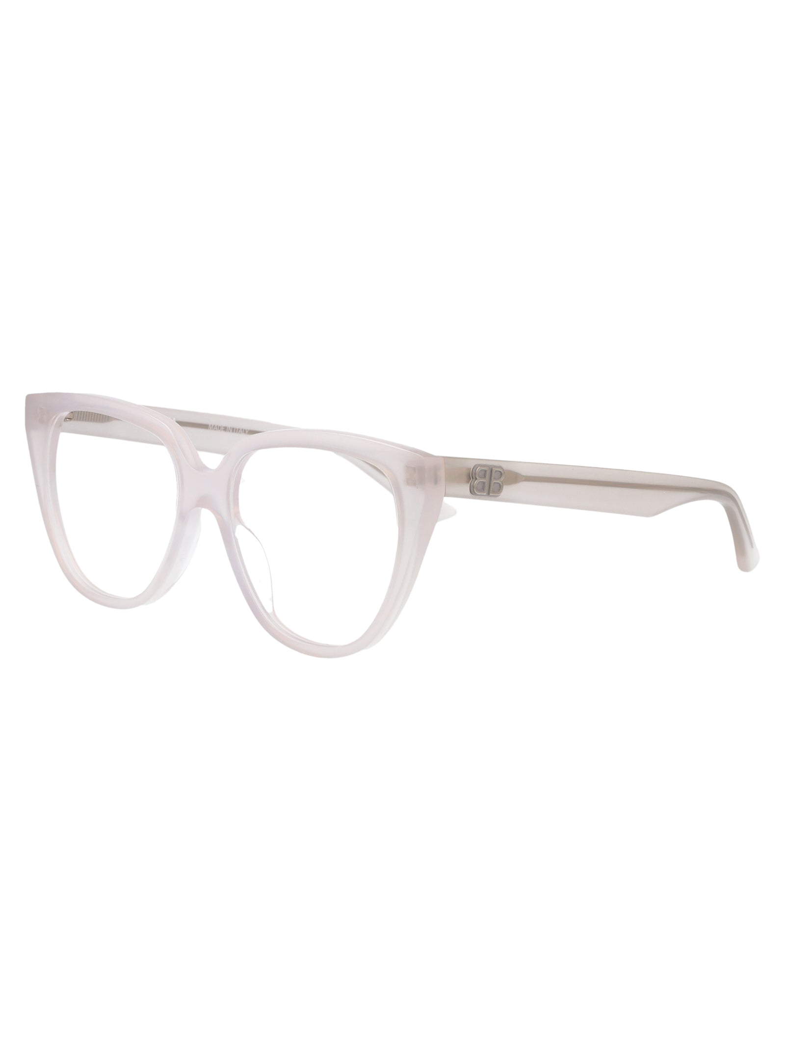 BALENCIAGA Transparent Recycled Acetate Glasses for Women