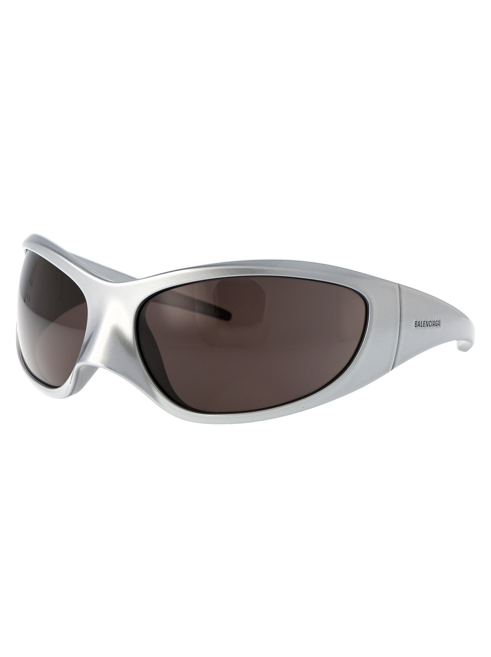 BALENCIAGA Acetate Silver Sunglasses
